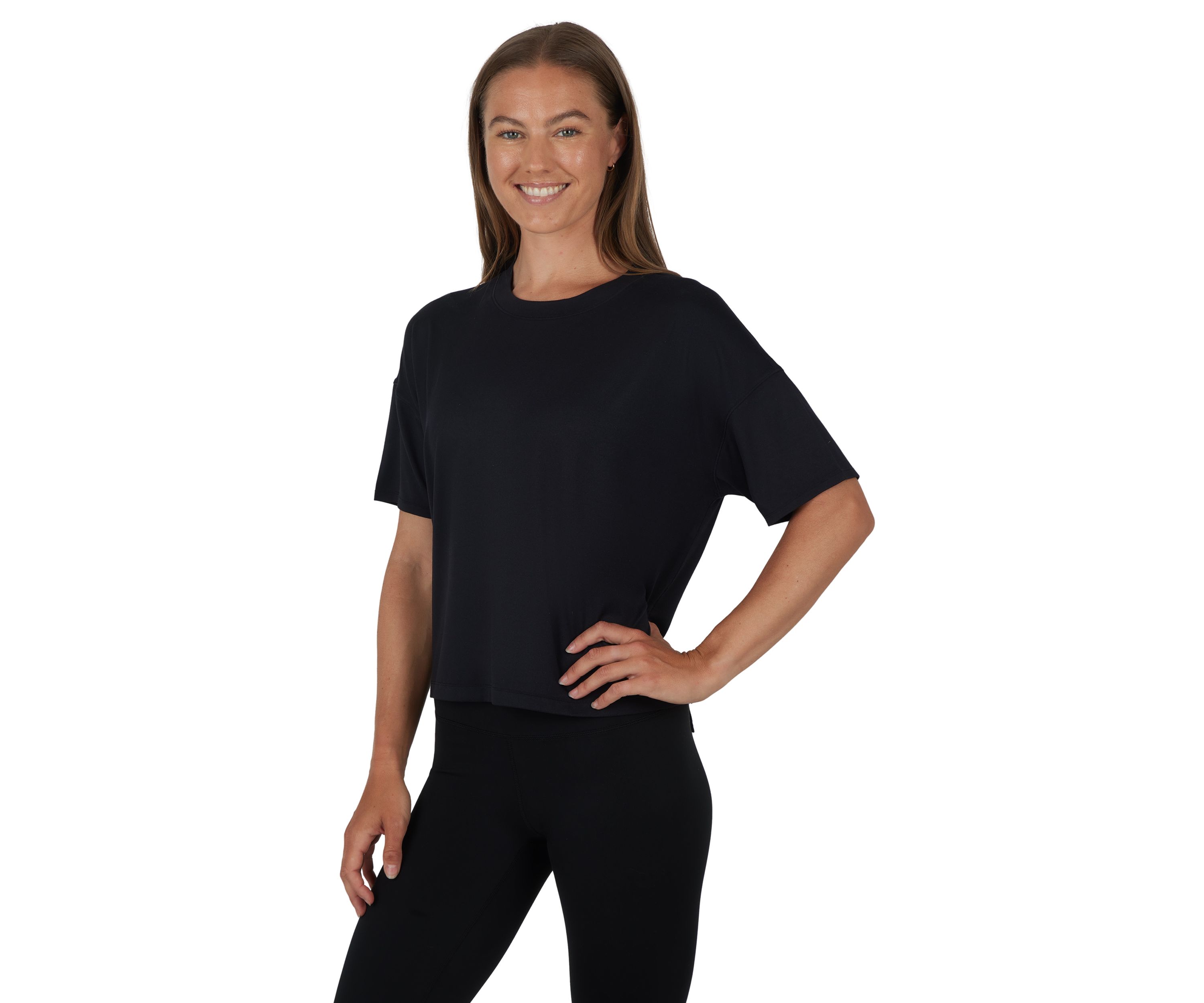 Short Sleeve Super Soft Deluxe Boxy T-Shirt