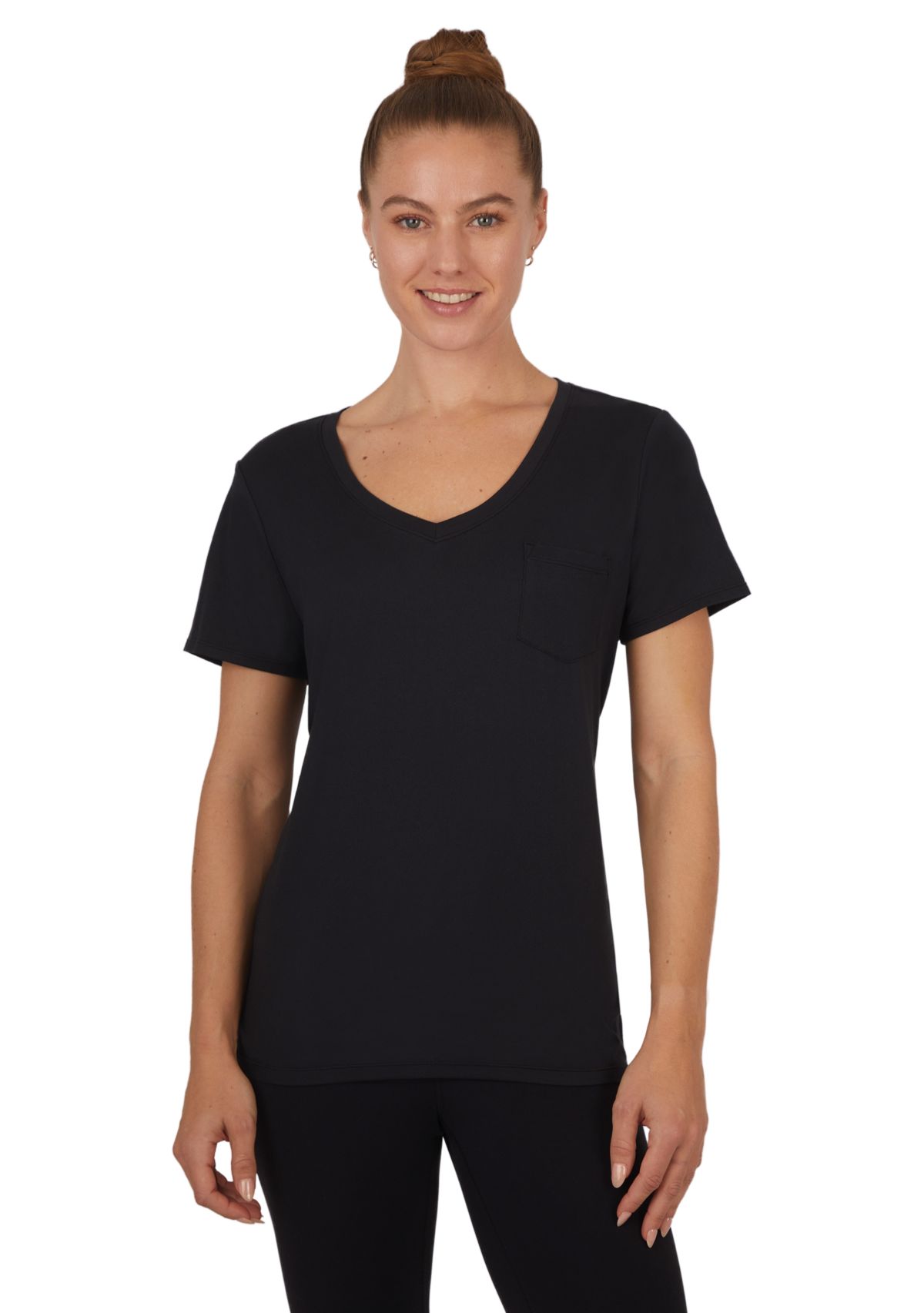 Womens Super Soft Sloane V-Neck Short Sleeve T-Shirt