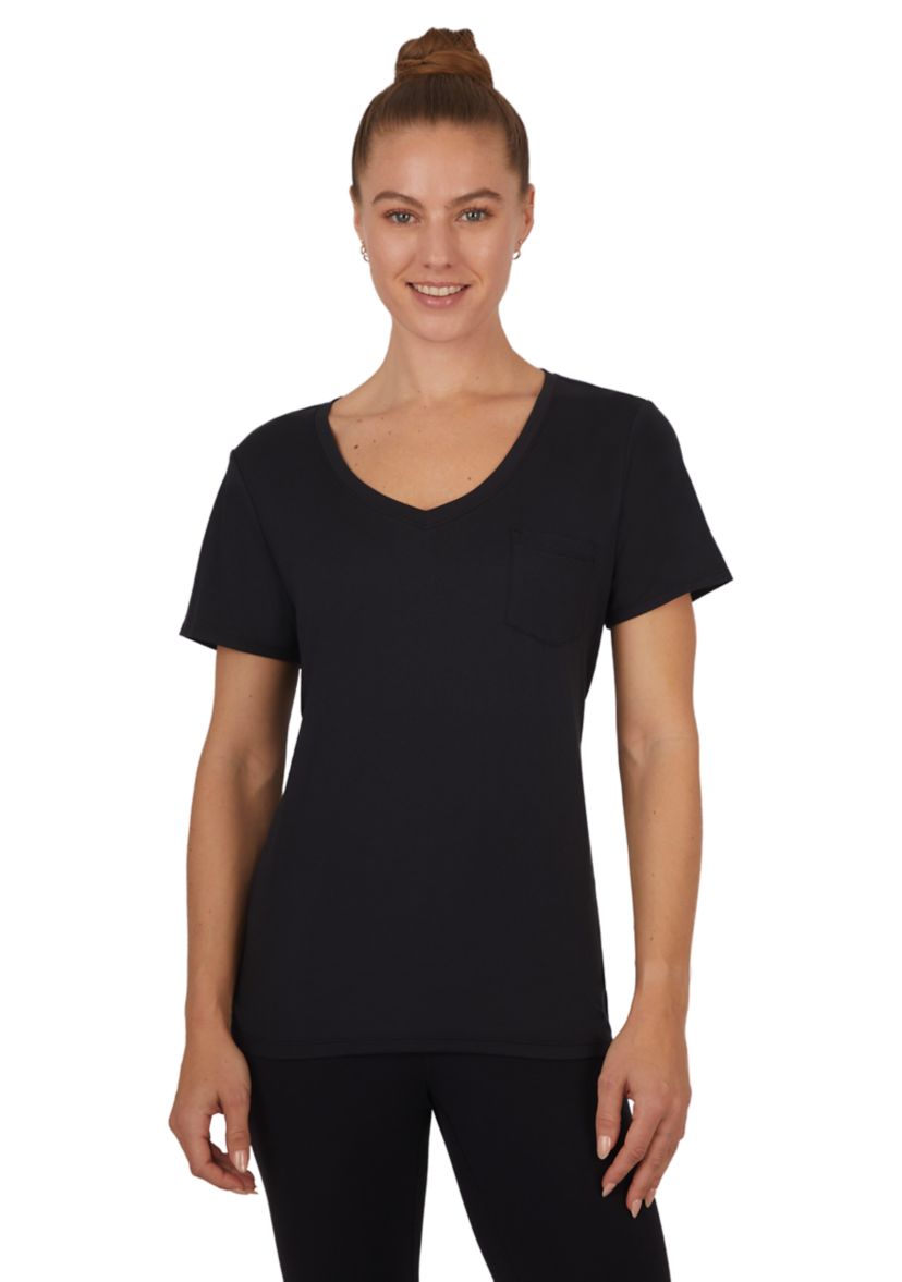 Womens Super Soft Sloane V-Neck Short Sleeve T-Shirt