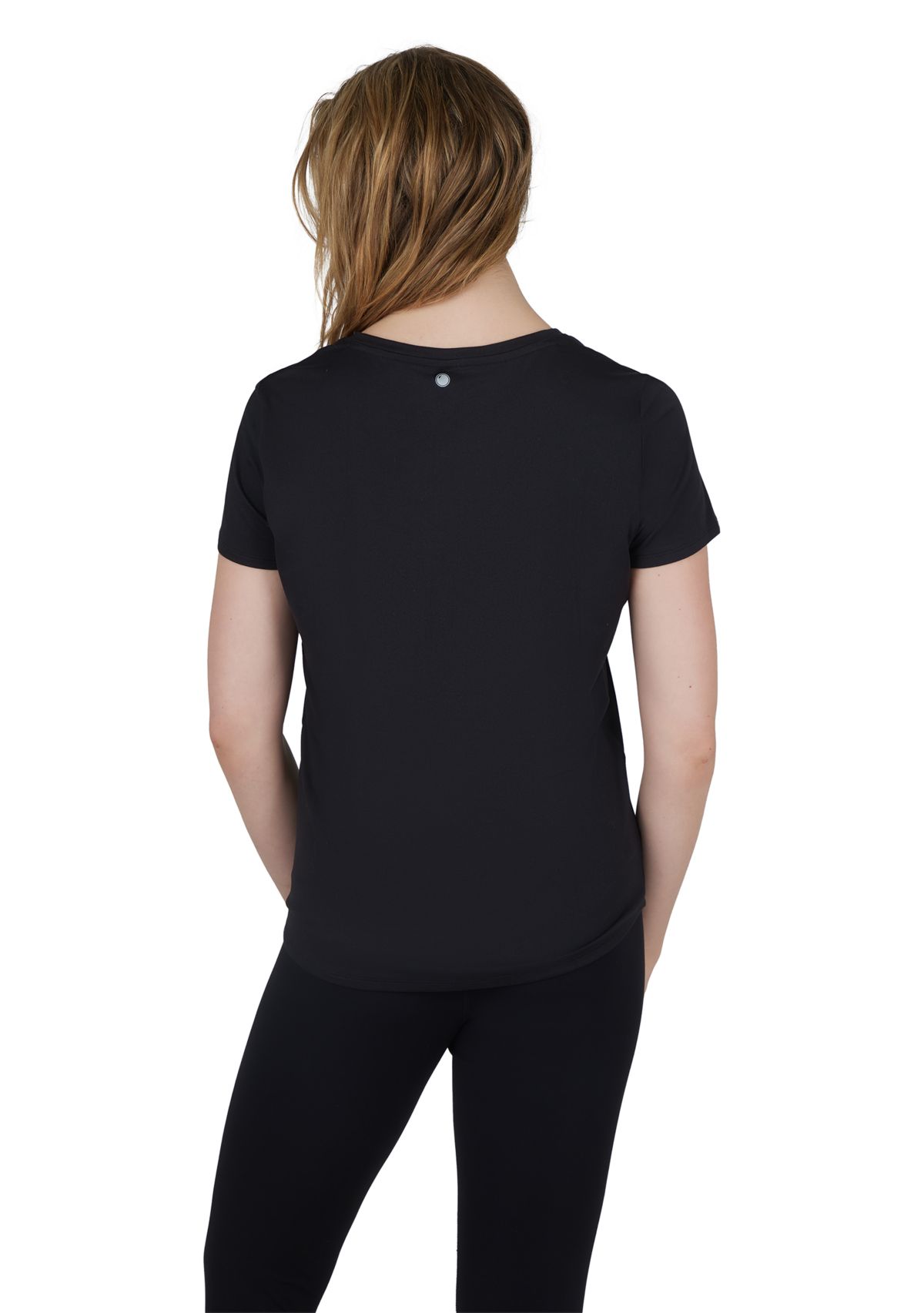 Womens Solid V-Neck T-Shirt