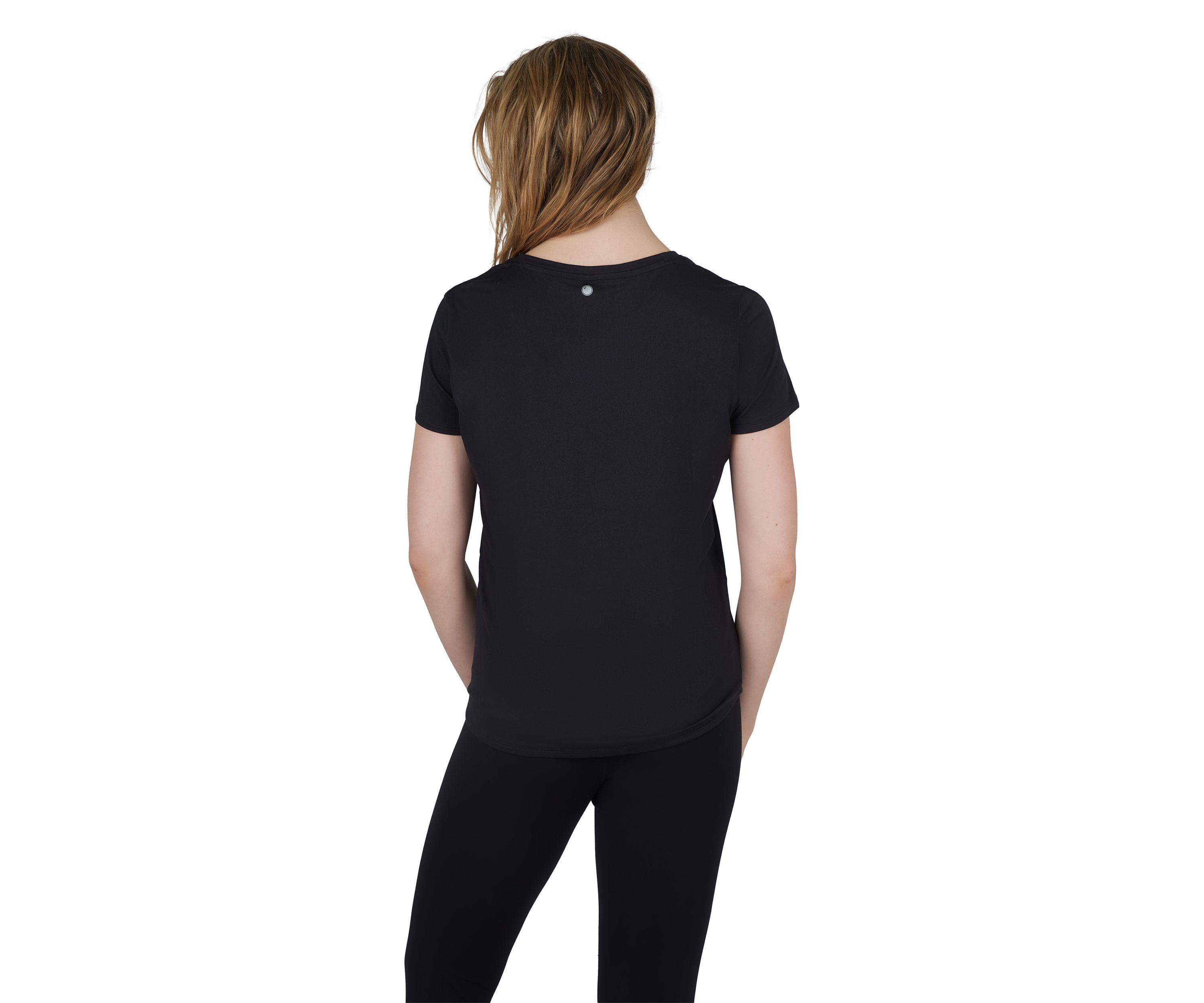 Womens Solid V-Neck T-Shirt
