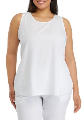 Yogalicious Women's Plus Size Sleeveless Lightstreme Lucy Tank Top