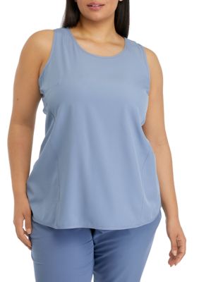 Yogalicious Women's Plus Size Sleeveless Lightstreme Lucy Tank Top, 3X