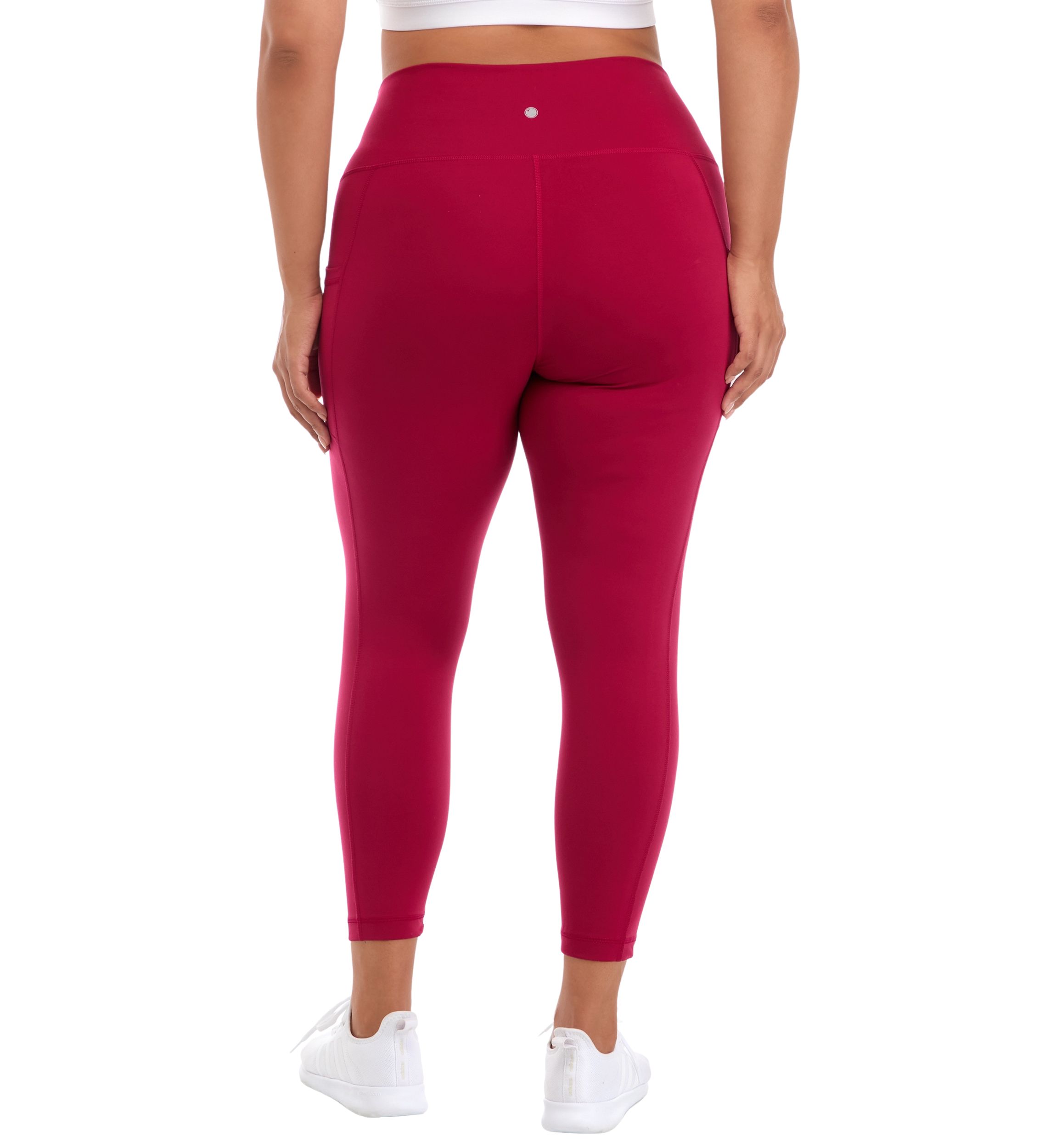Plus Size High Rise Ankle Leggings