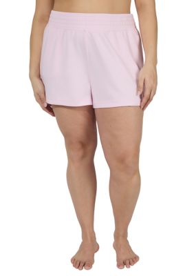 Yogalicious Women's Plus Size Softlite New Flow Shorts, 3X