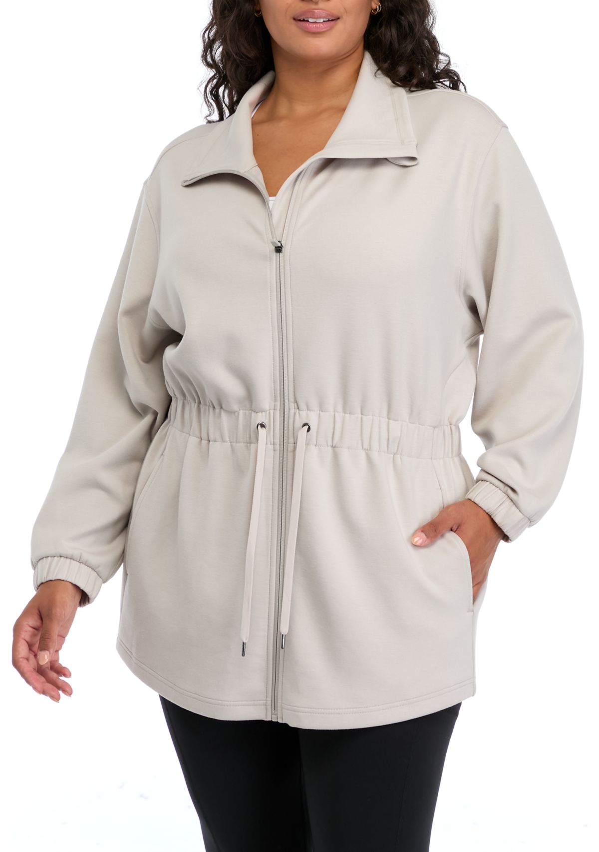 Plus Size Scuba Alma Jacket