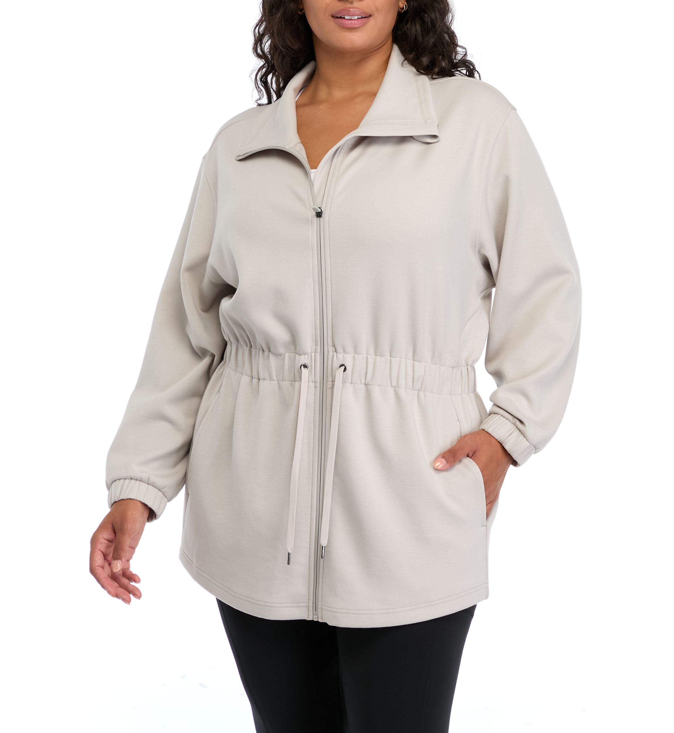 Plus Size Scuba Alma Jacket
