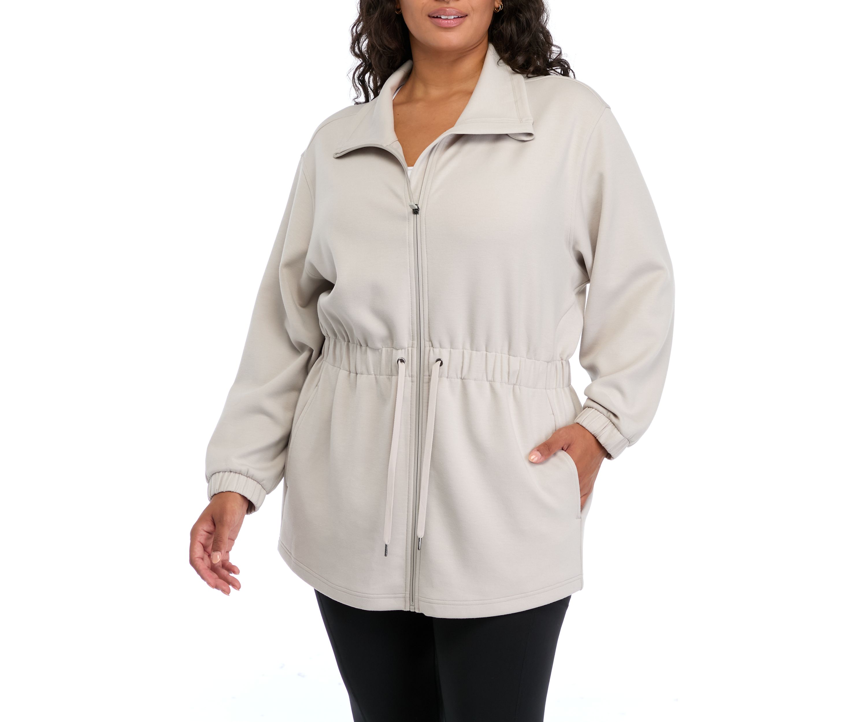 Plus Size Scuba Alma Jacket
