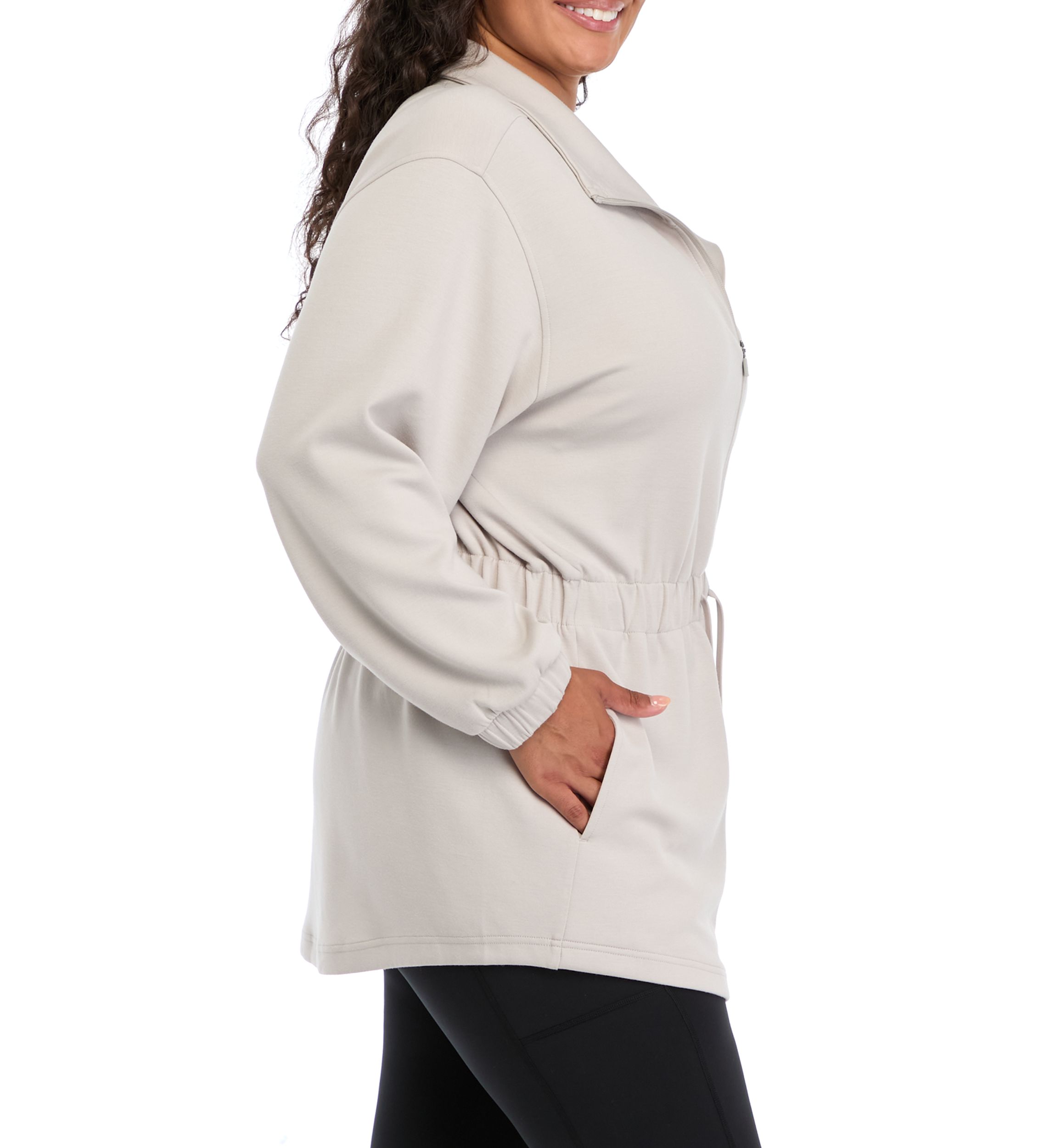 Plus Size Scuba Alma Jacket