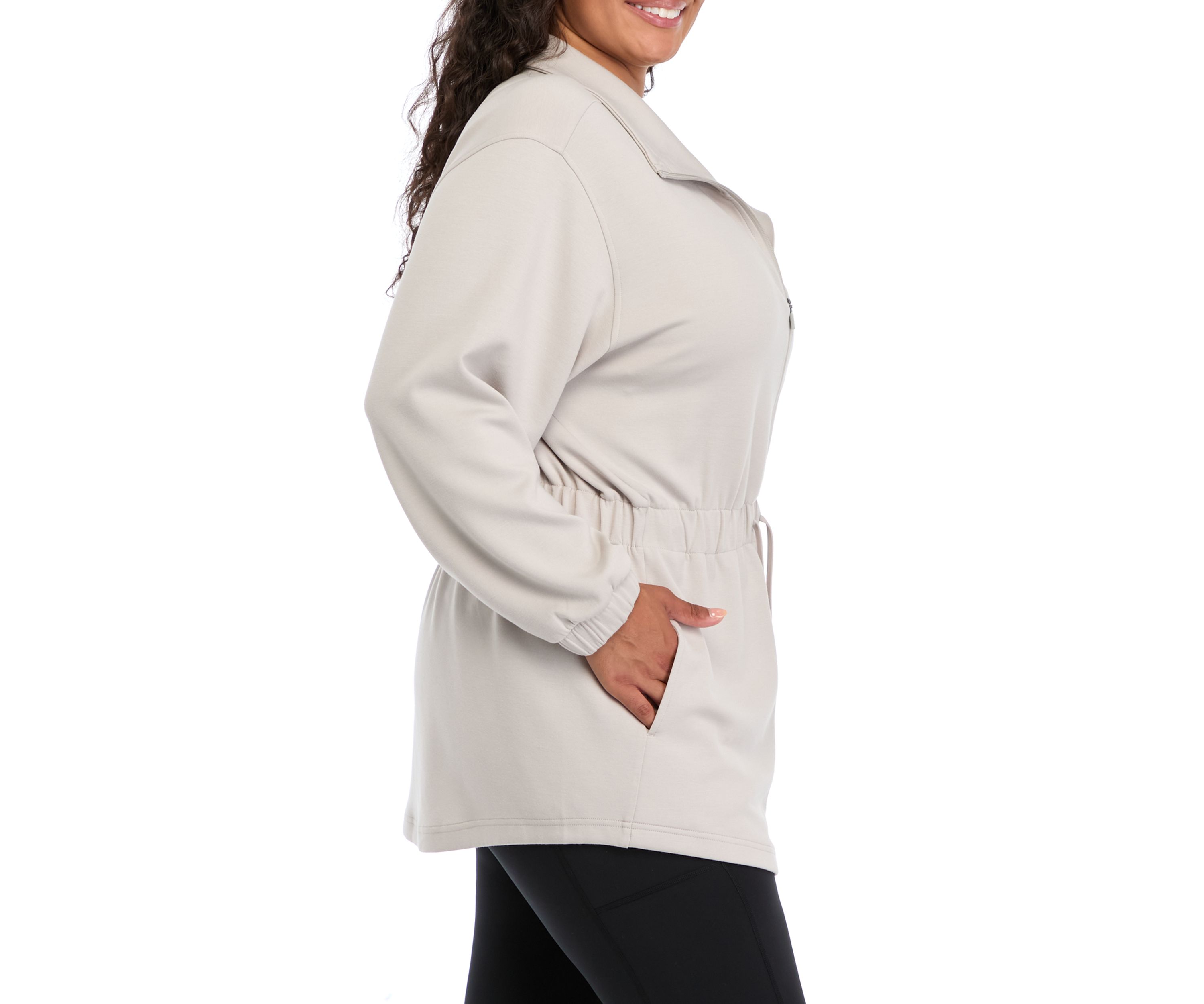 Plus Size Scuba Alma Jacket