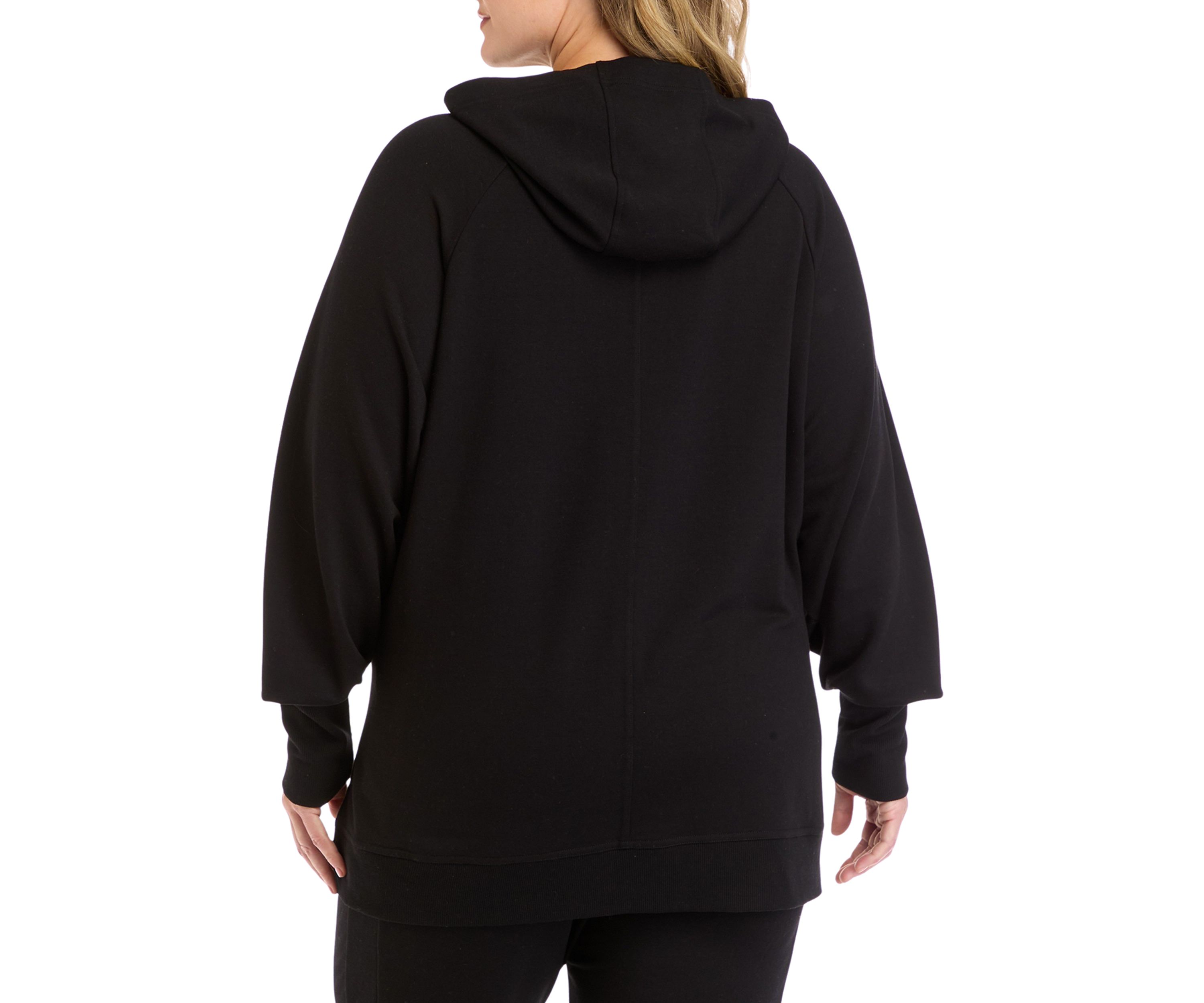 Plus Size Terry Brushed Hoodie