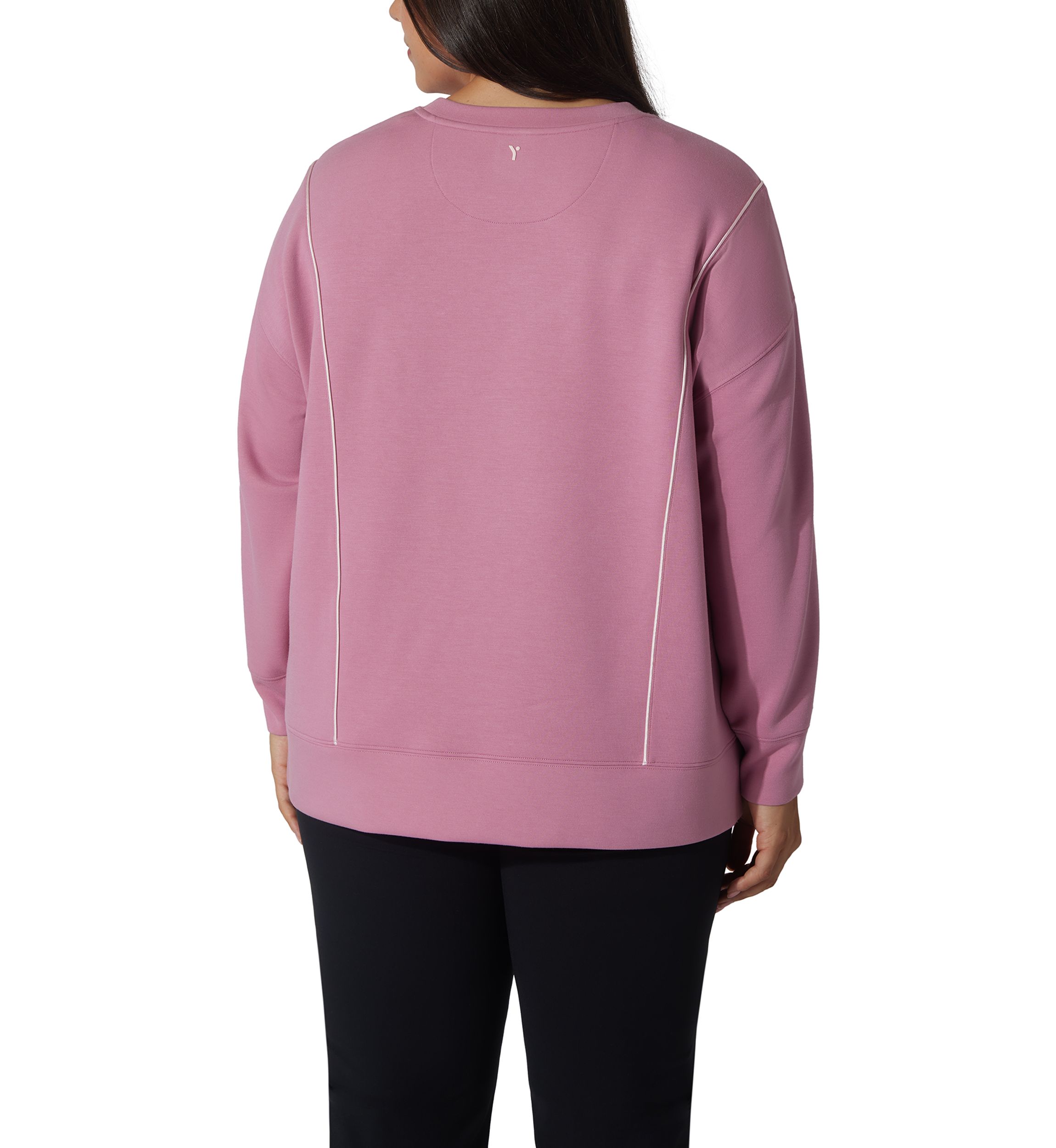 Plus Size Scuba Crew Pullover