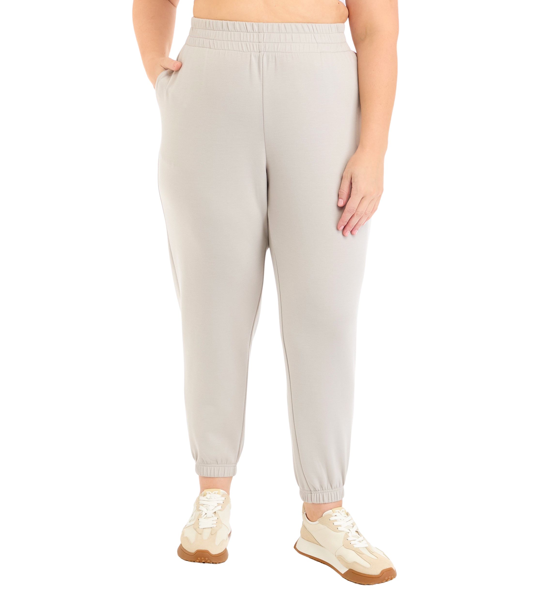 Plus Size Scuba Taylor Jogger Pants