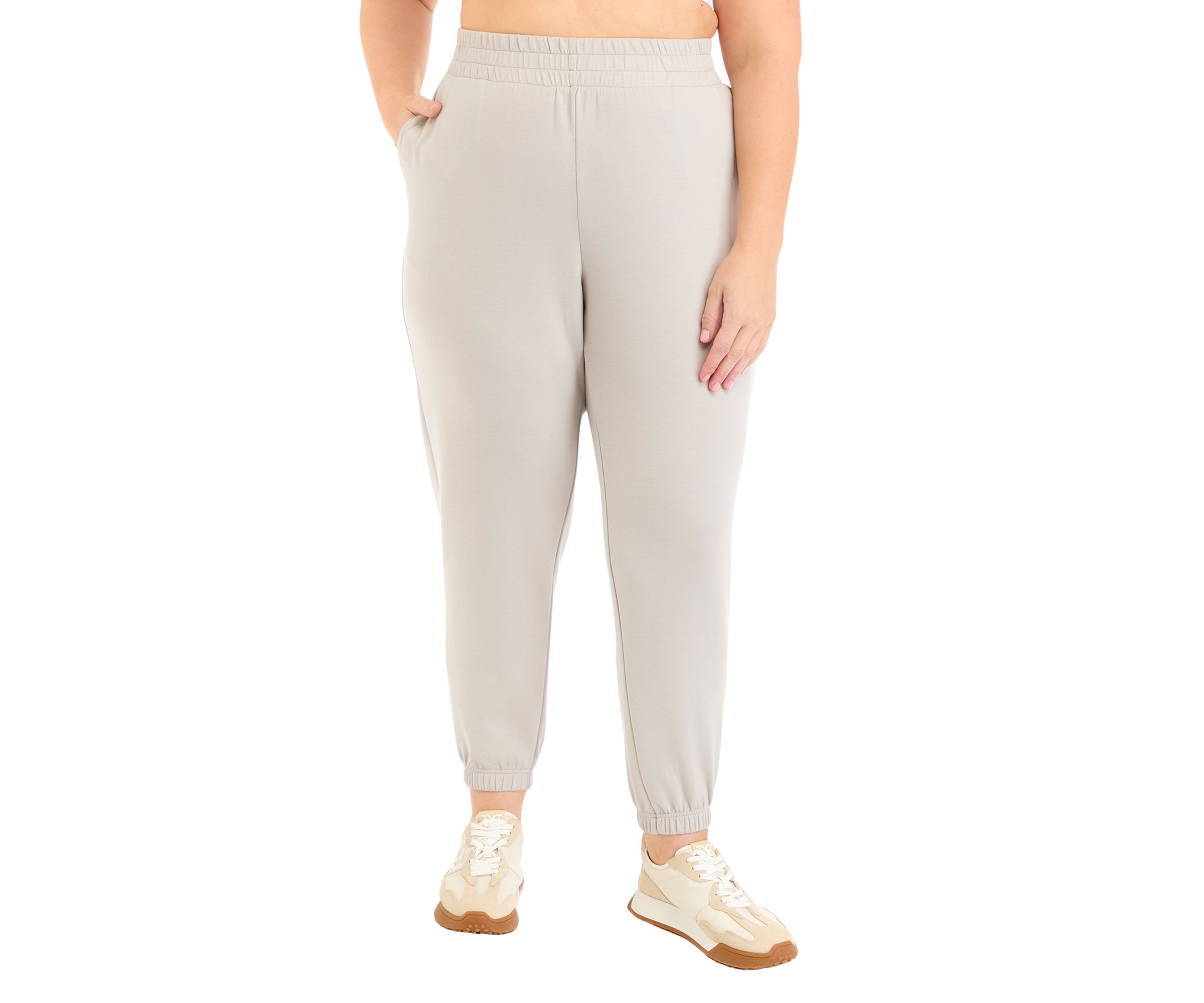 Plus Size Scuba Taylor Jogger Pants