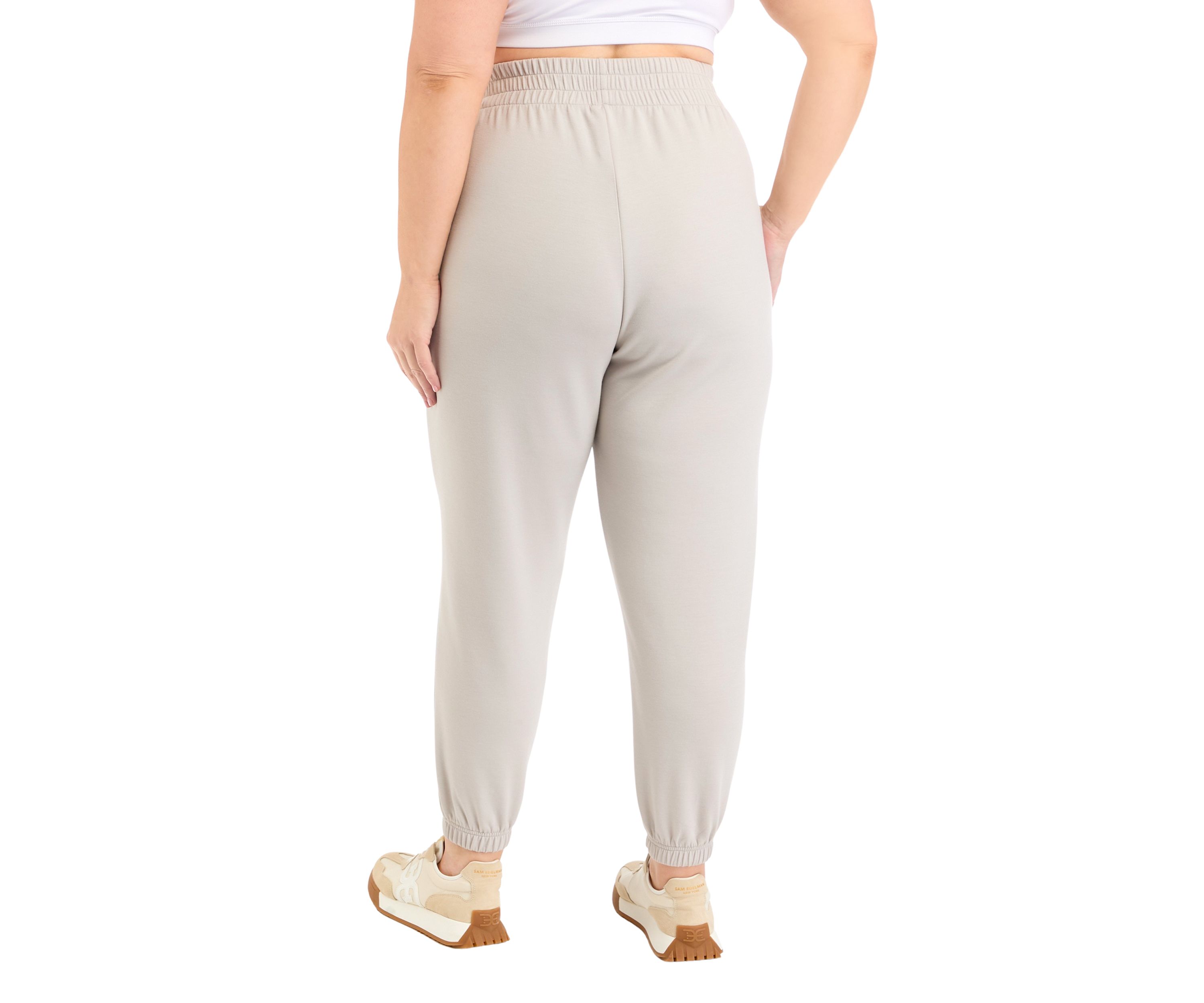 Plus Size Scuba Taylor Jogger Pants