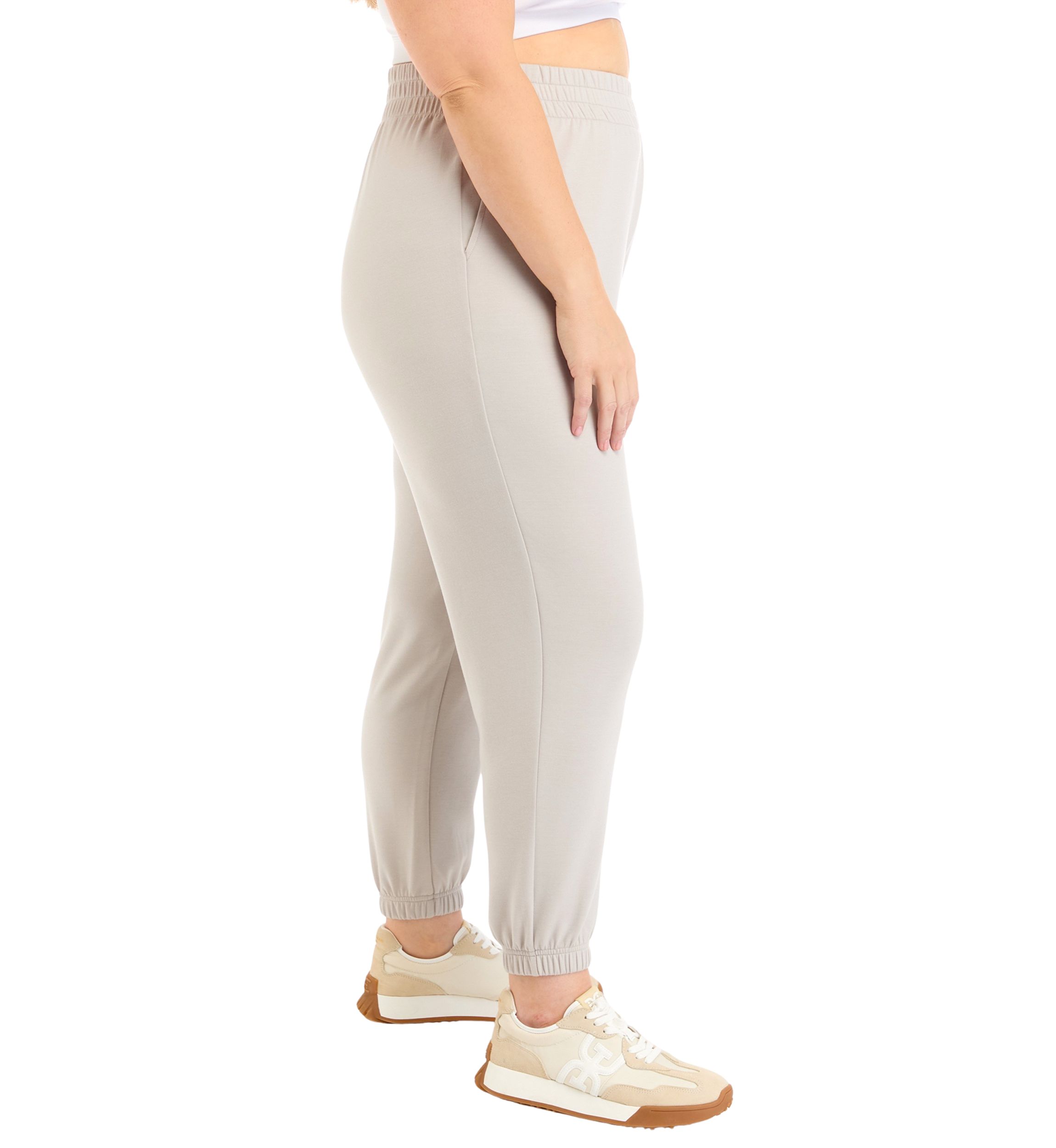 Plus Size Scuba Taylor Jogger Pants