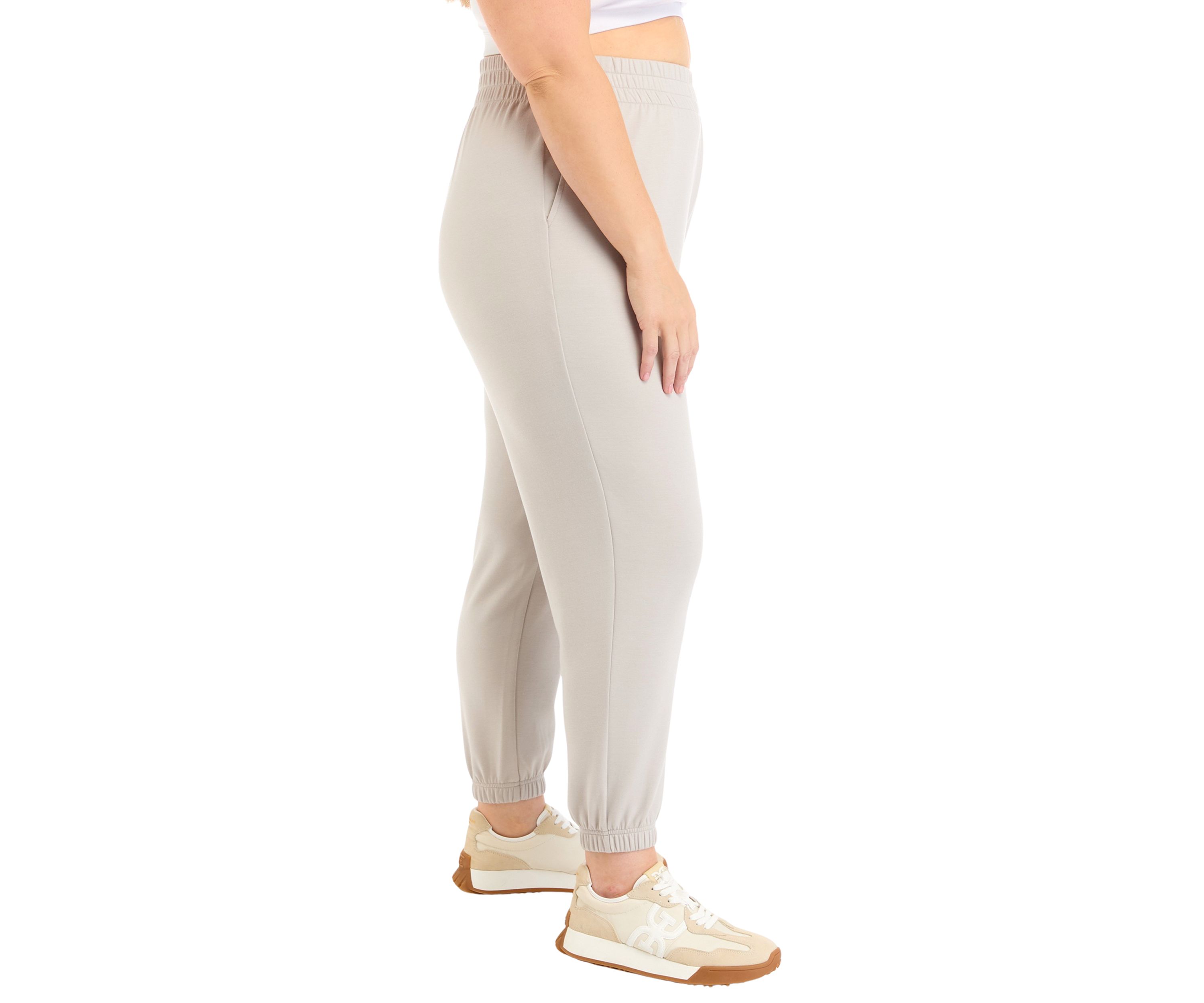 Plus Size Scuba Taylor Jogger Pants