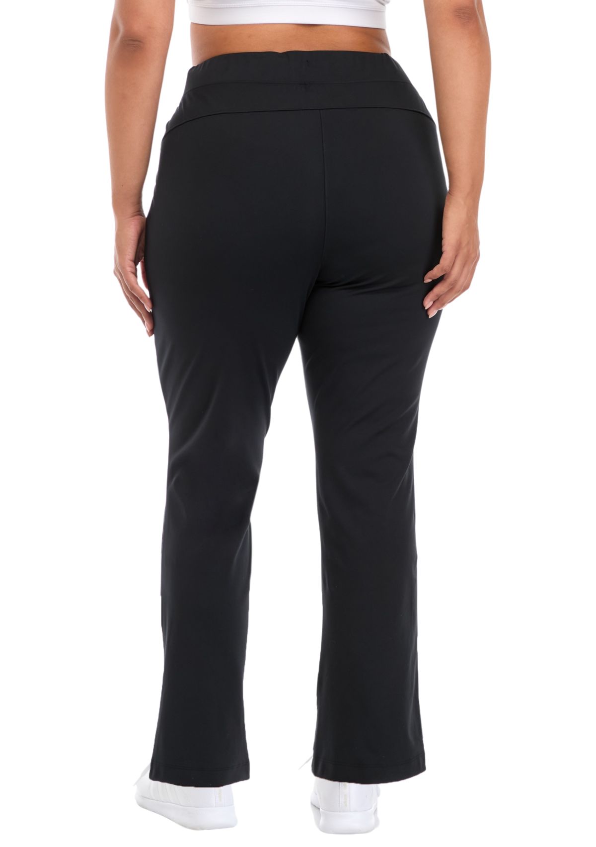 Plus Size Lux Avenue Straight Leg Pants
