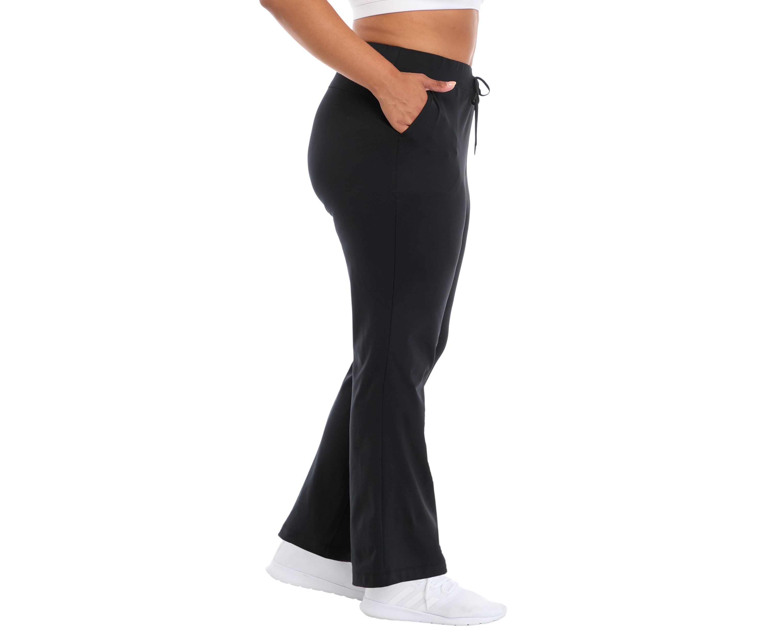 Plus Size Lux Avenue Straight Leg Pants