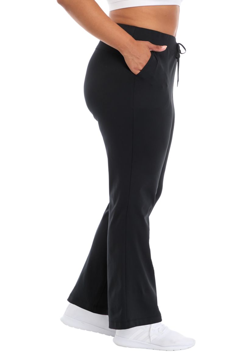 Plus Size Lux Avenue Straight Leg Pants