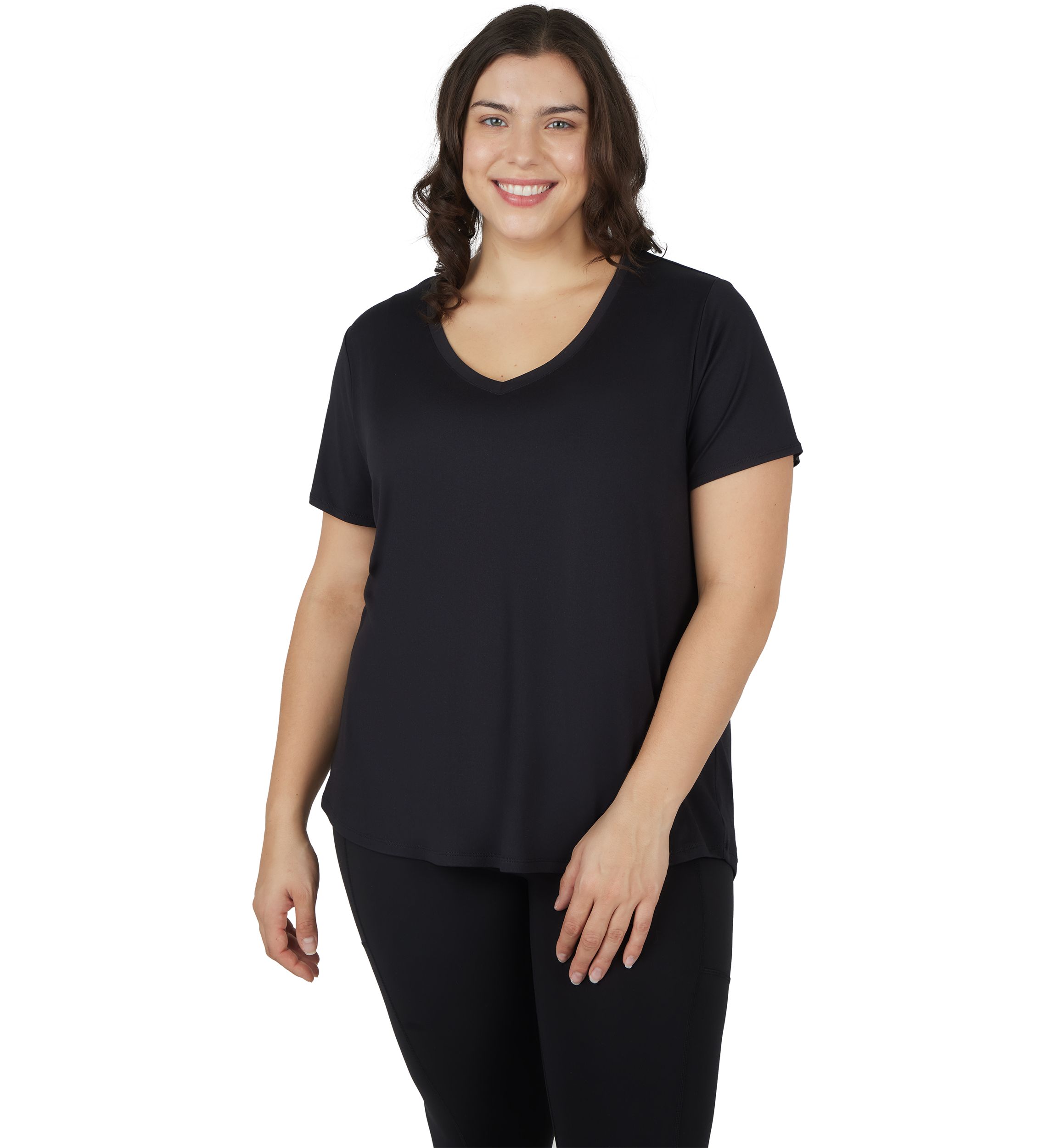 Plus Size V-Neck T-Shirt