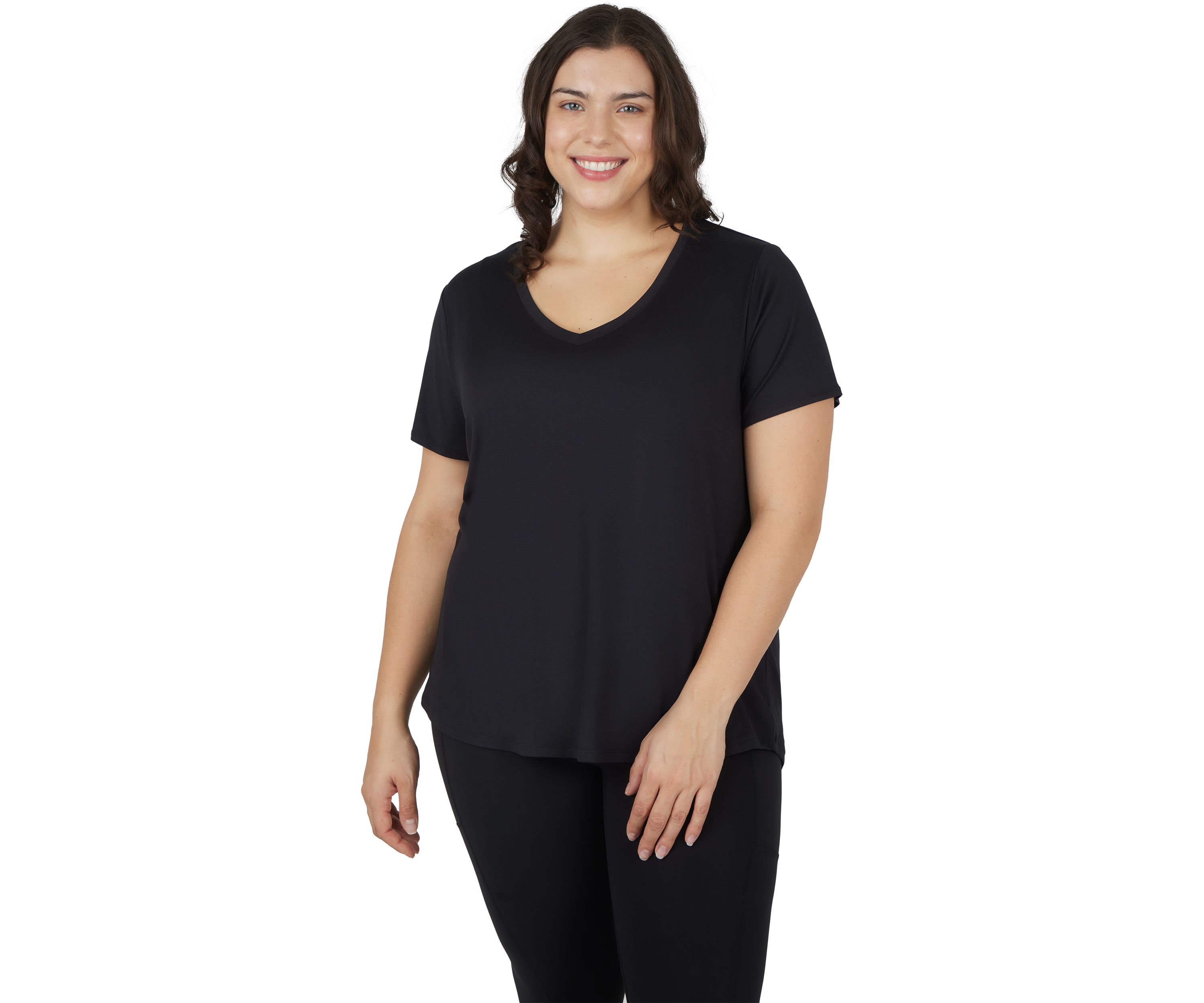 Plus Size V-Neck T-Shirt