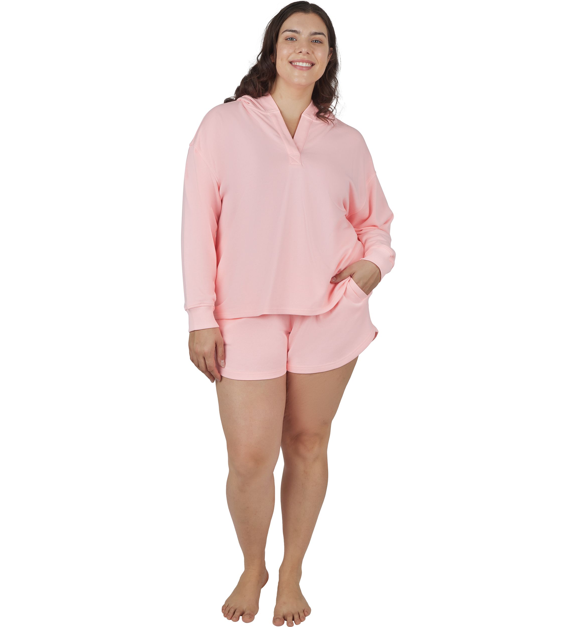 Plus Size Baby Wash Cali Breeze Hoodie