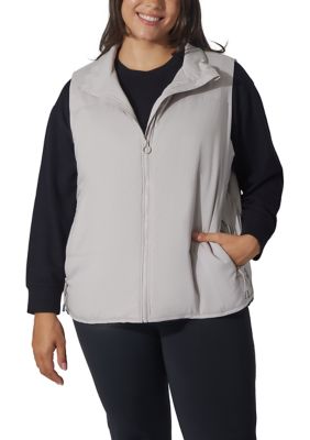 Yogalicious Women's Plus Size Below Zero Puffer Vest, 3X