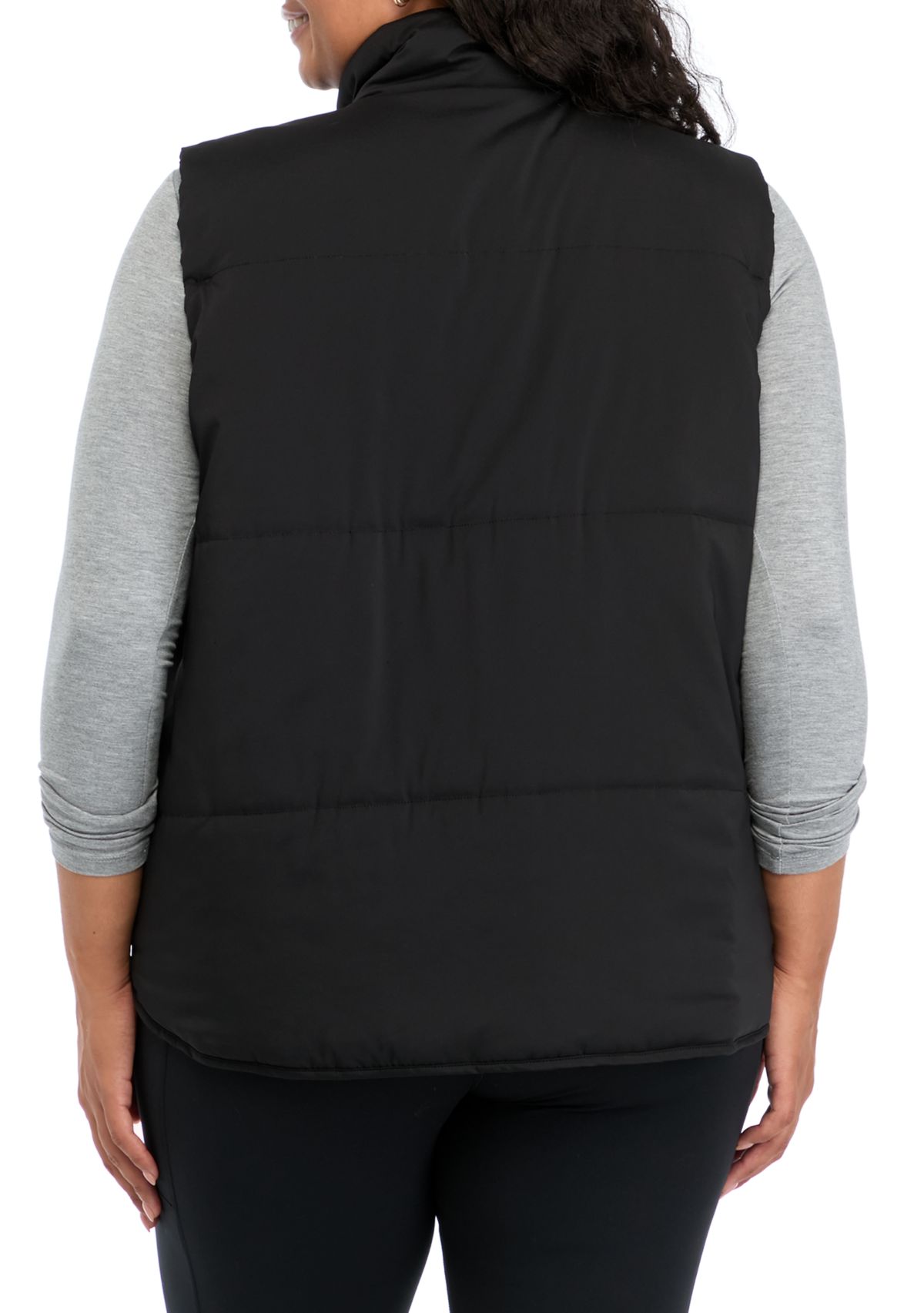 Plus Size Below Zero Puffer Vest 