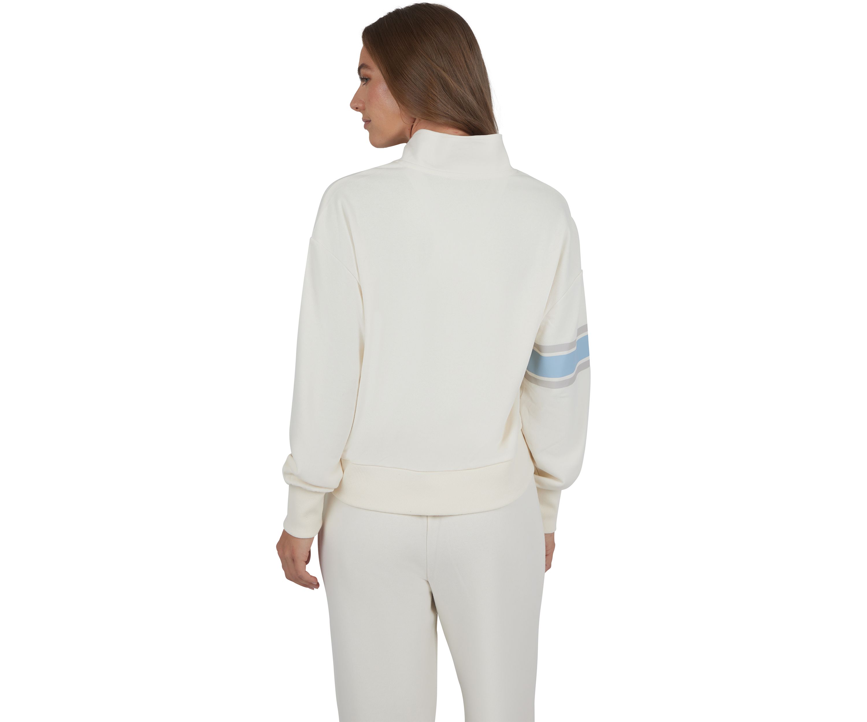 Womens Terry Supercharged 1/2 Zip Pullover