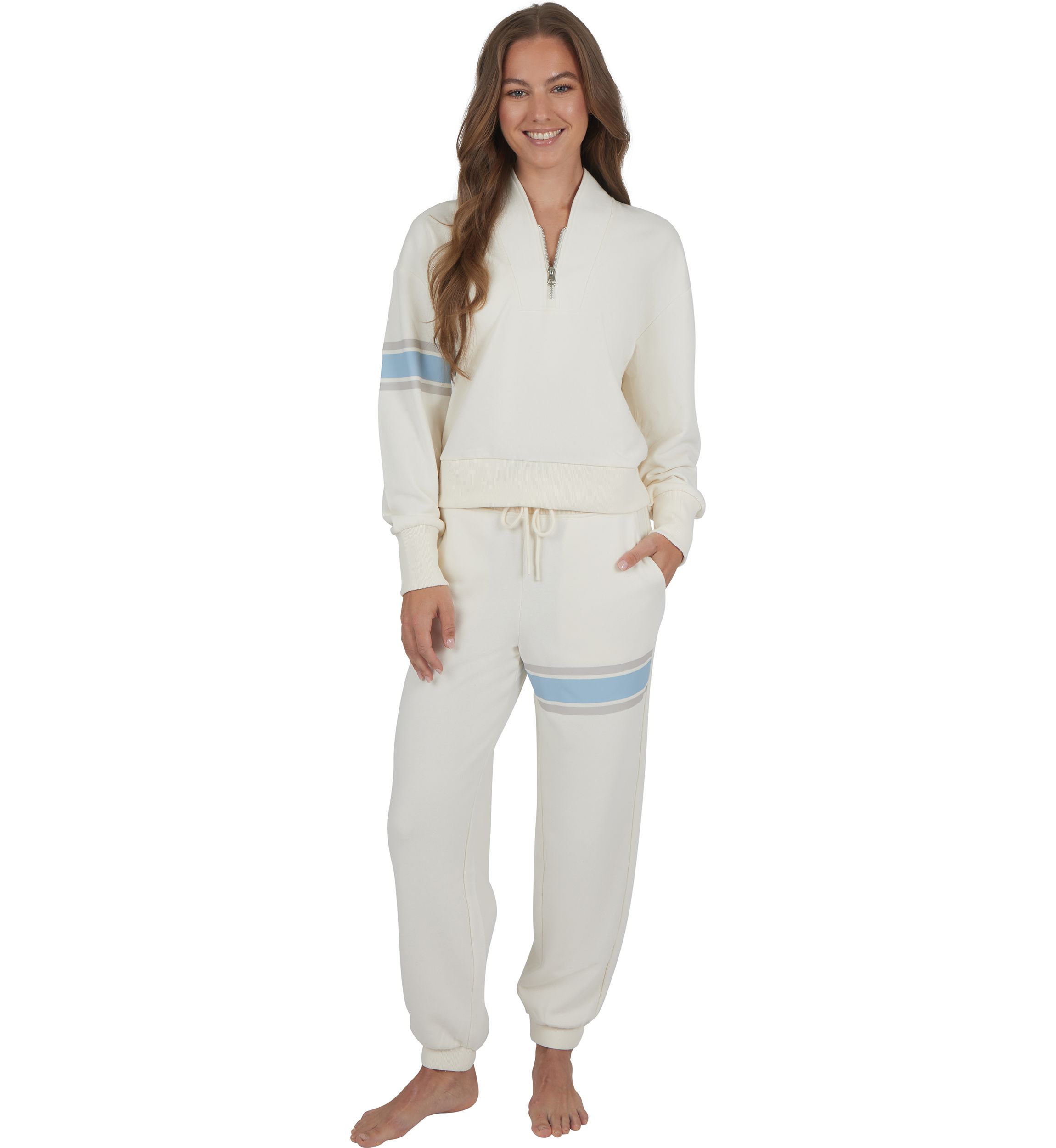 Womens Terry Supercharged 1/2 Zip Pullover