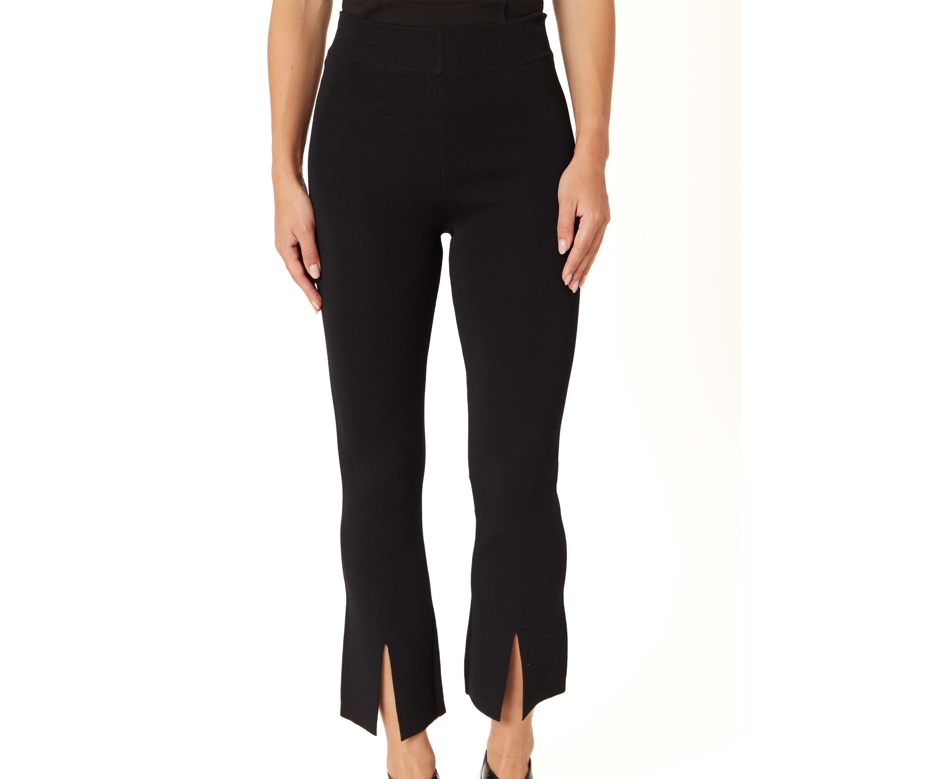 Womens Front Slit Pants