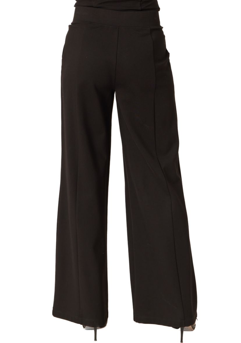 Womens Wide Leg Pants with Slit