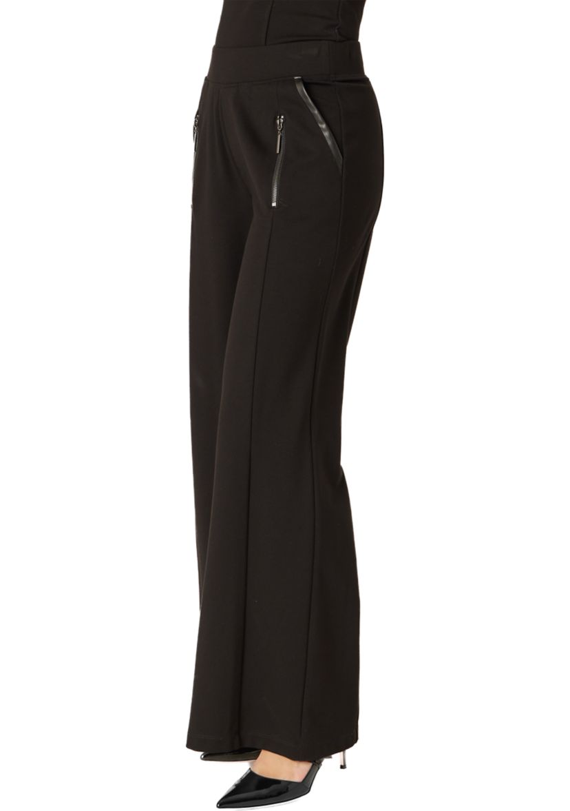 Womens Wide Leg Pants with Slit