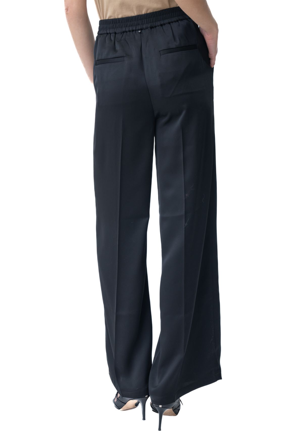 Womens Wide Leg Knit Pants