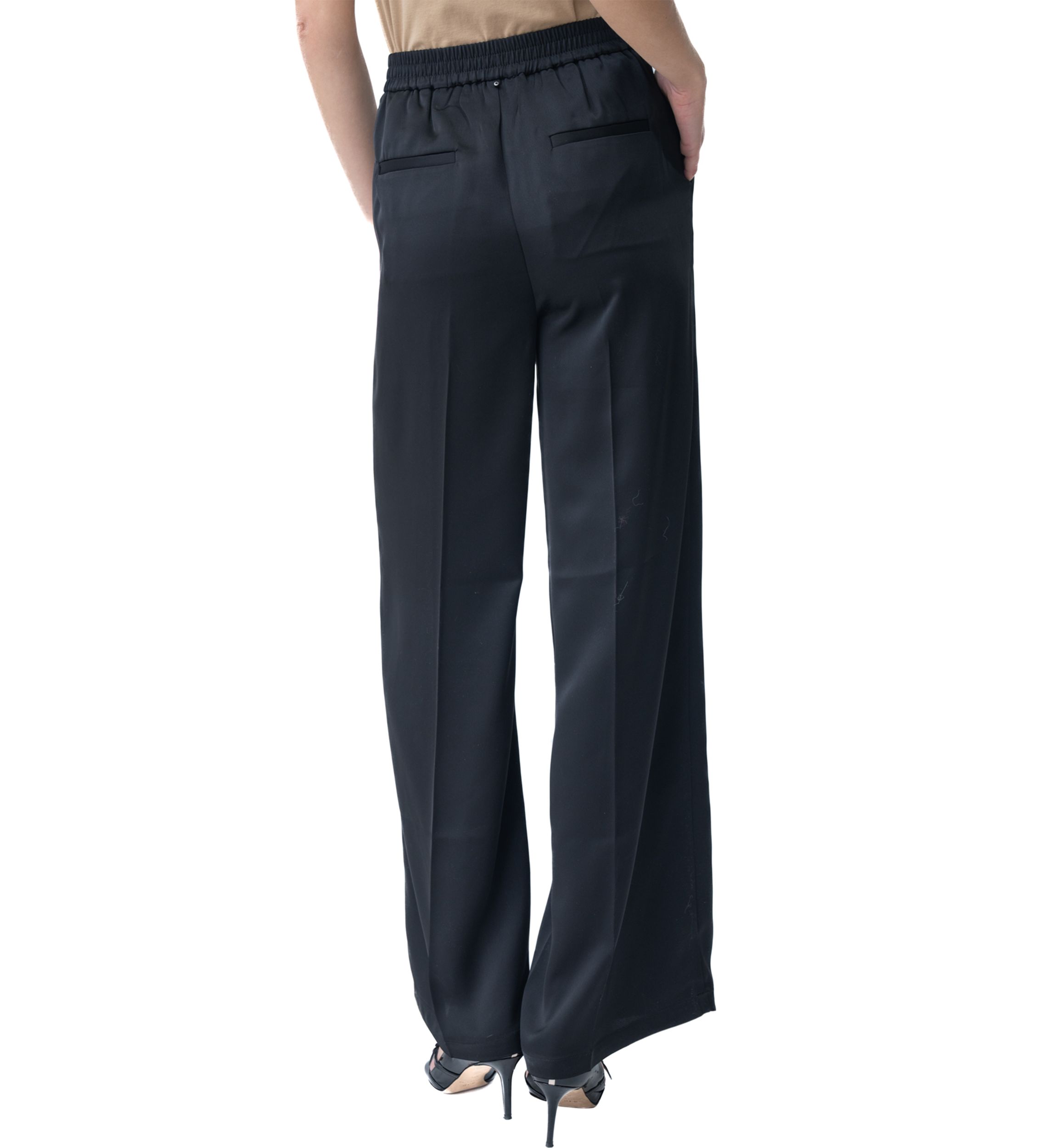 Womens Wide Leg Knit Pants
