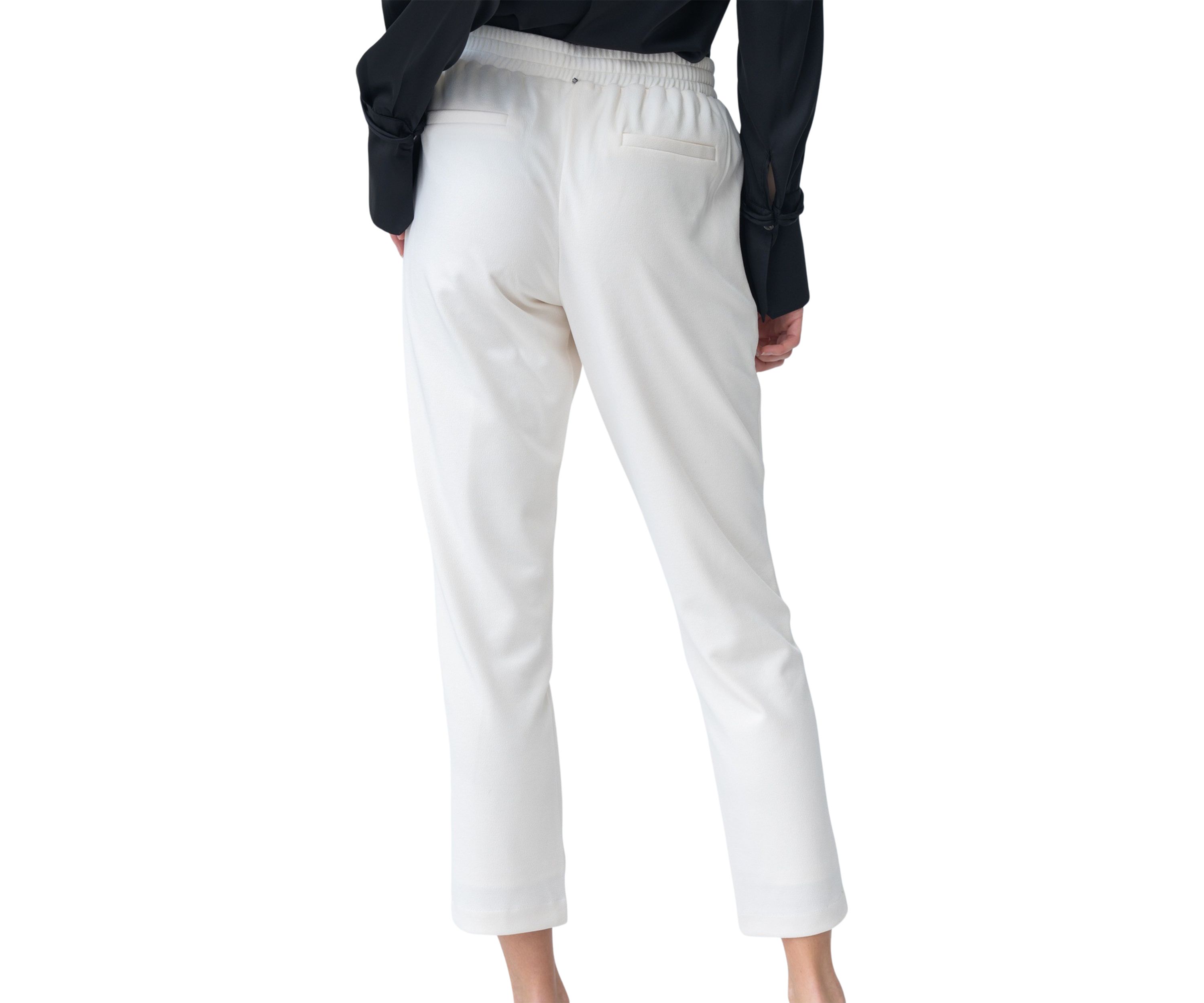 Womens Pleat Front Capri Pants