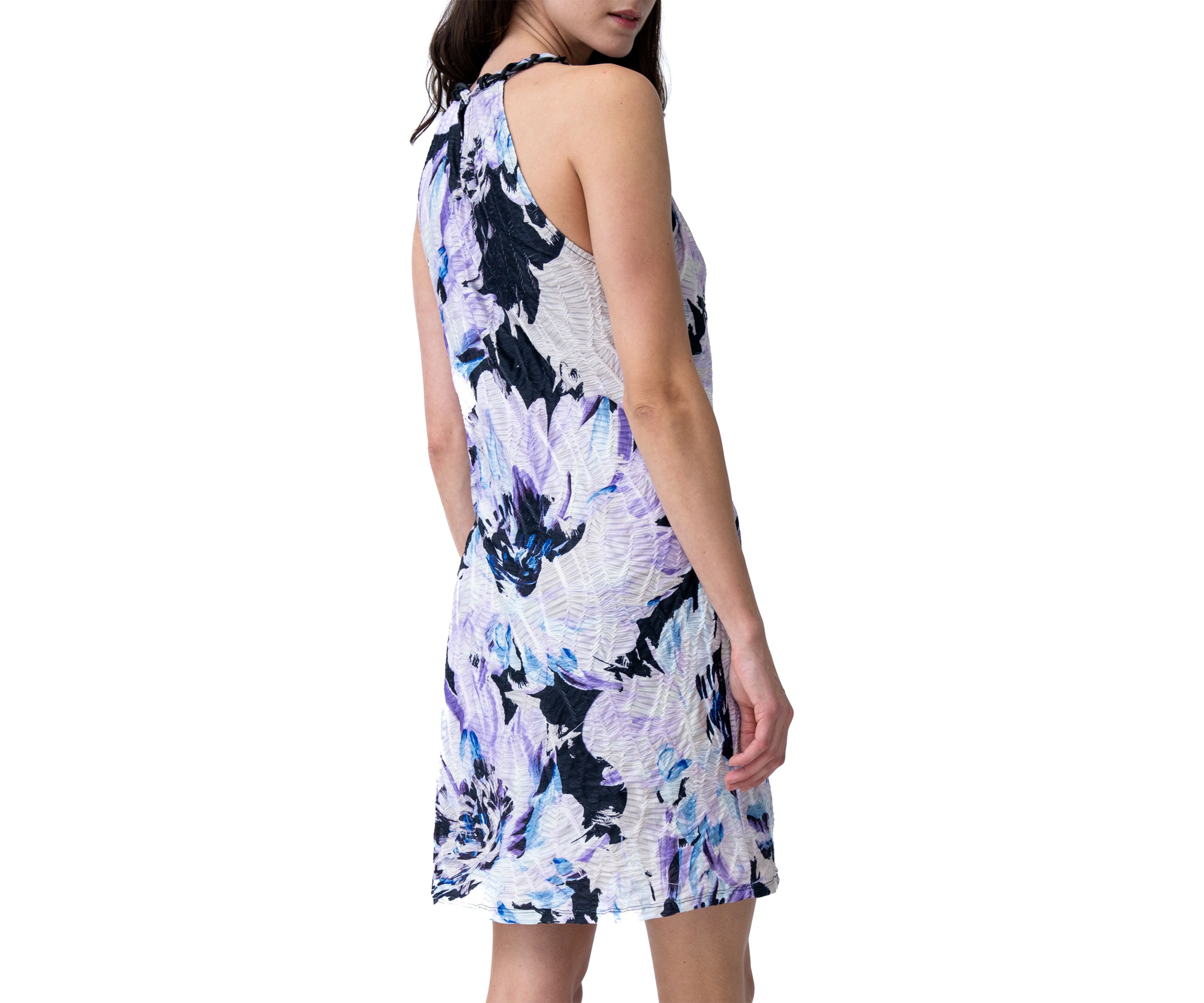 Womens Sleeveless Floral Dress