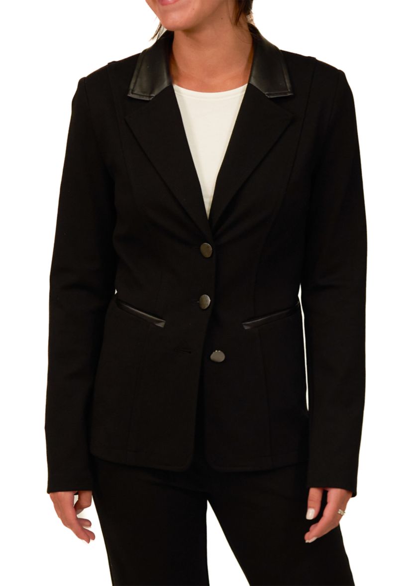 Womens Blazer with Zippers