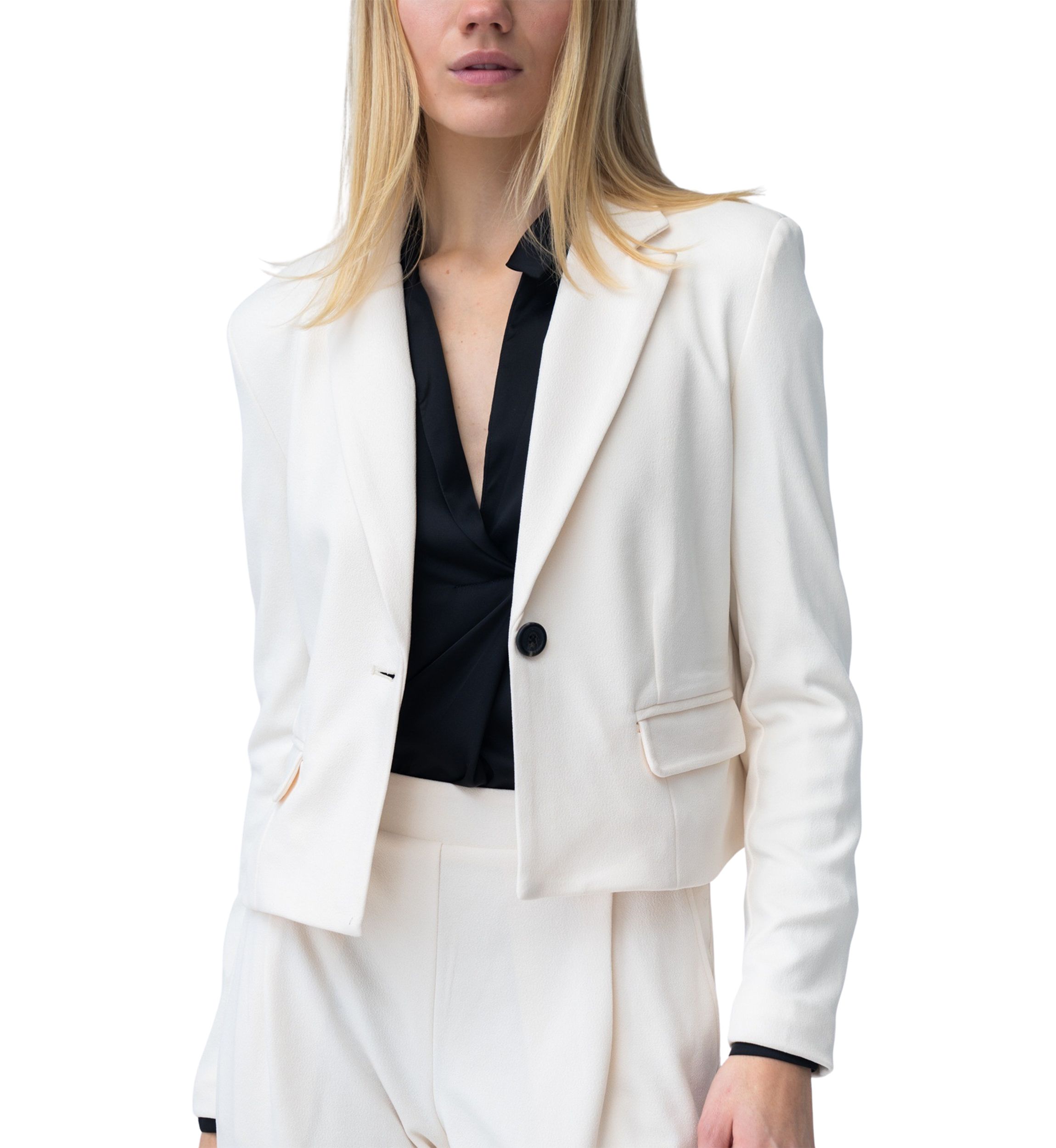 Womens Crop Blazer
