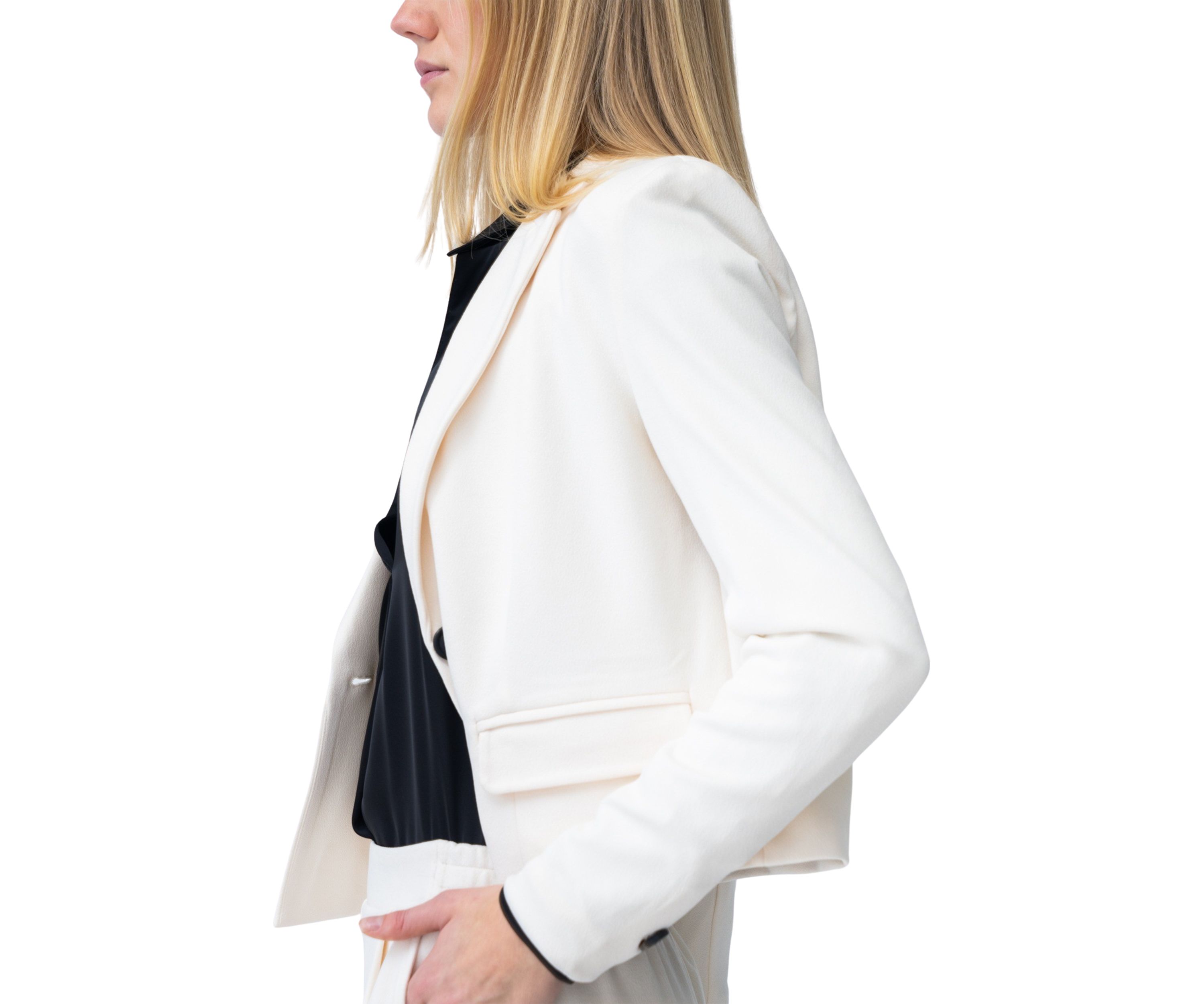 Womens Crop Blazer