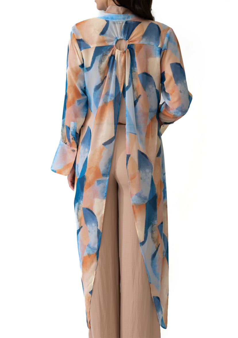 Womens Convertible Tunic Blouse