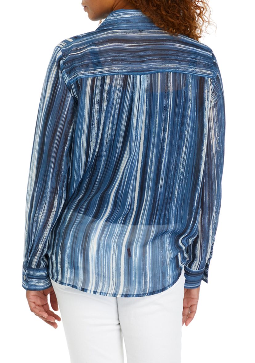 Womens Wrap Twist Front Top