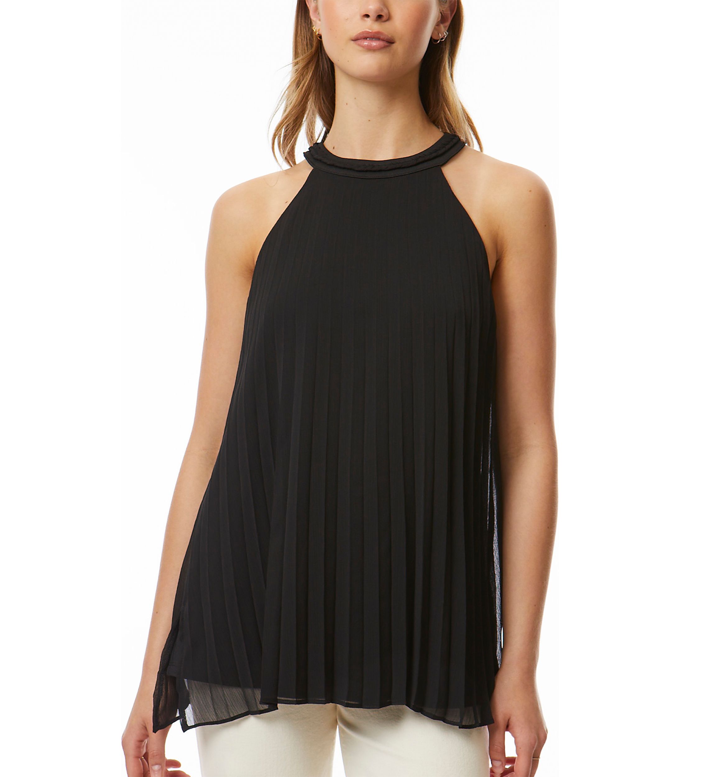 Womens Braided Halter Top