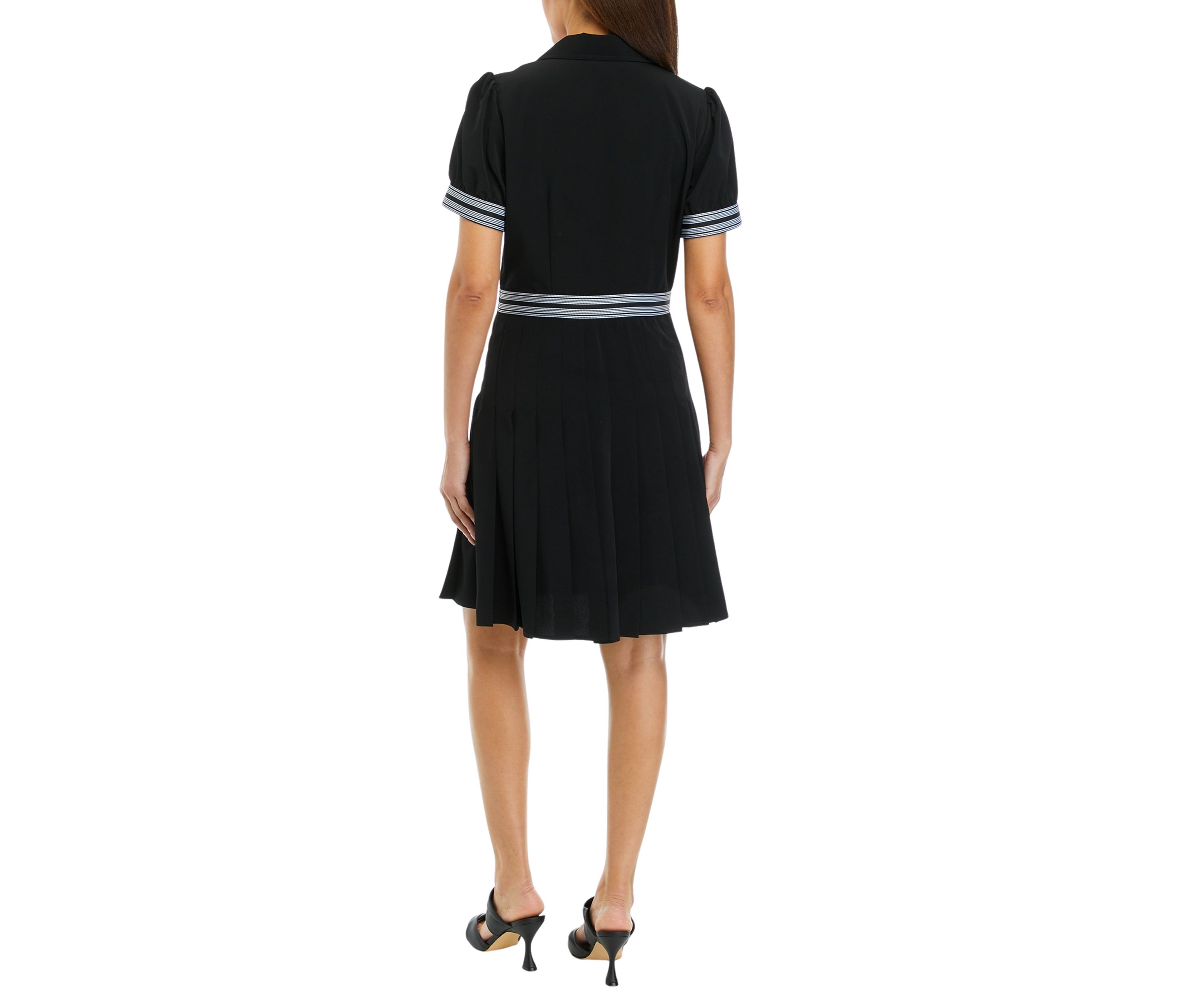 Womens Short Sleeve Wrap Dress