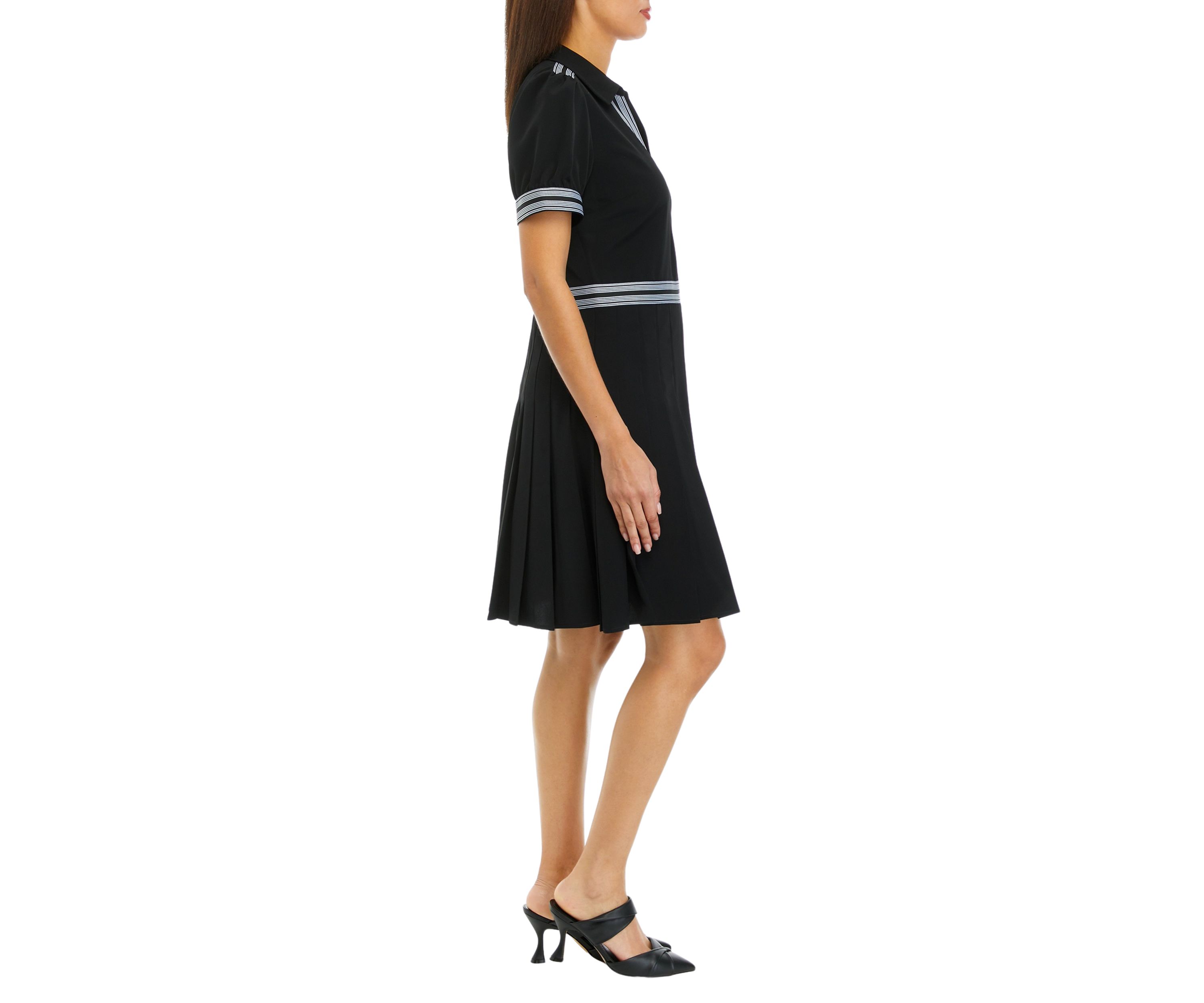 Womens Short Sleeve Wrap Dress