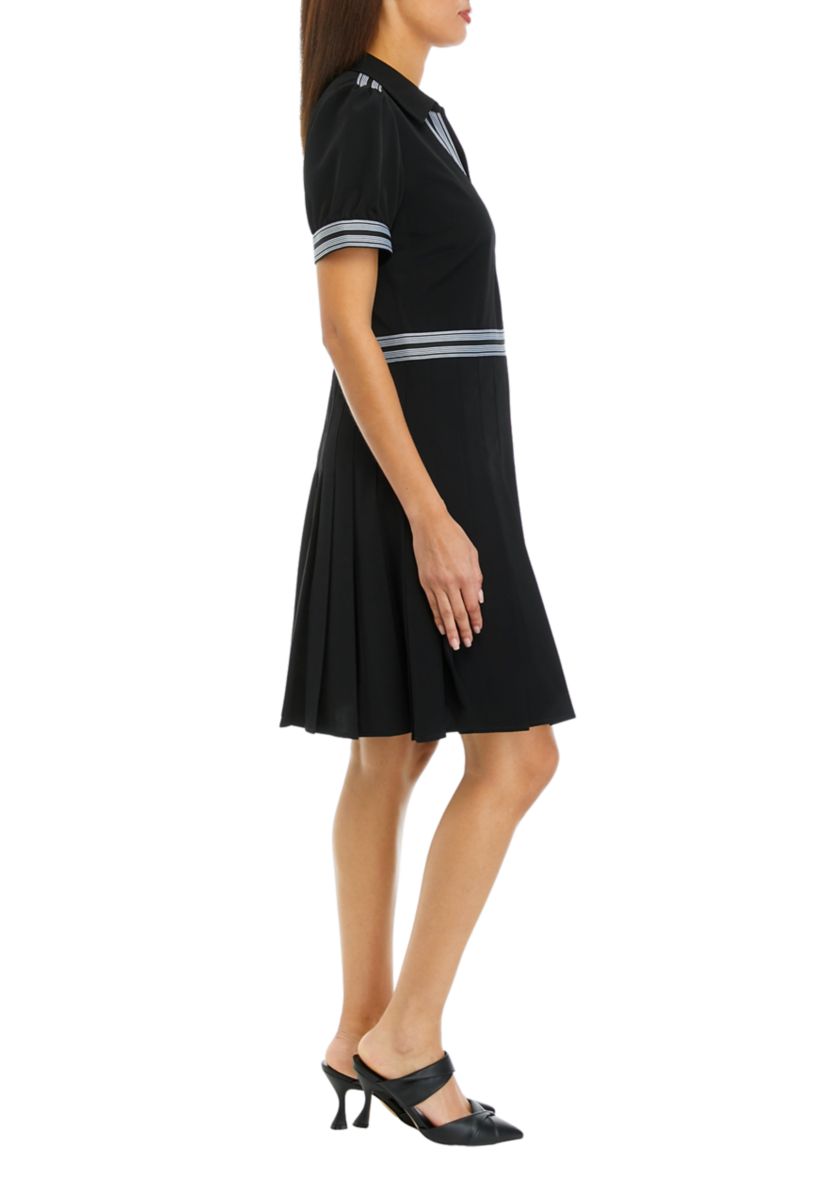 Womens Short Sleeve Wrap Dress