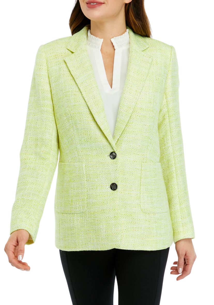 Womens Tweed Blazer