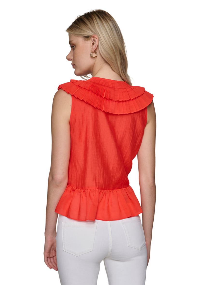 Womens Ruffle Blouse