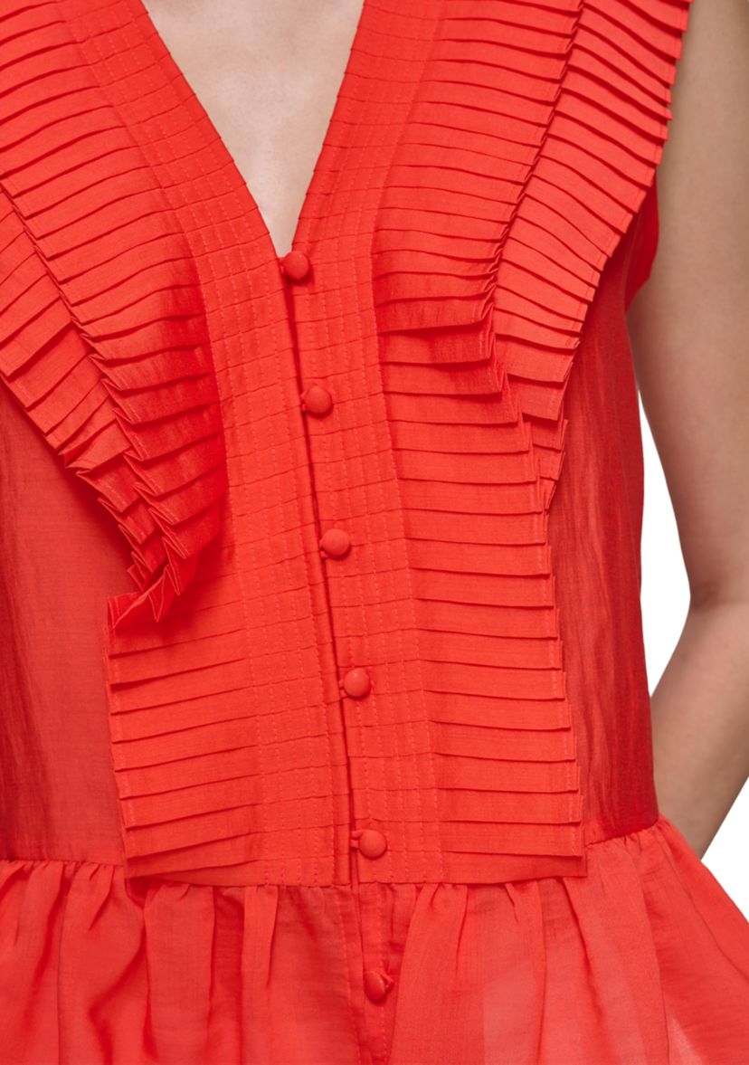 Womens Ruffle Blouse
